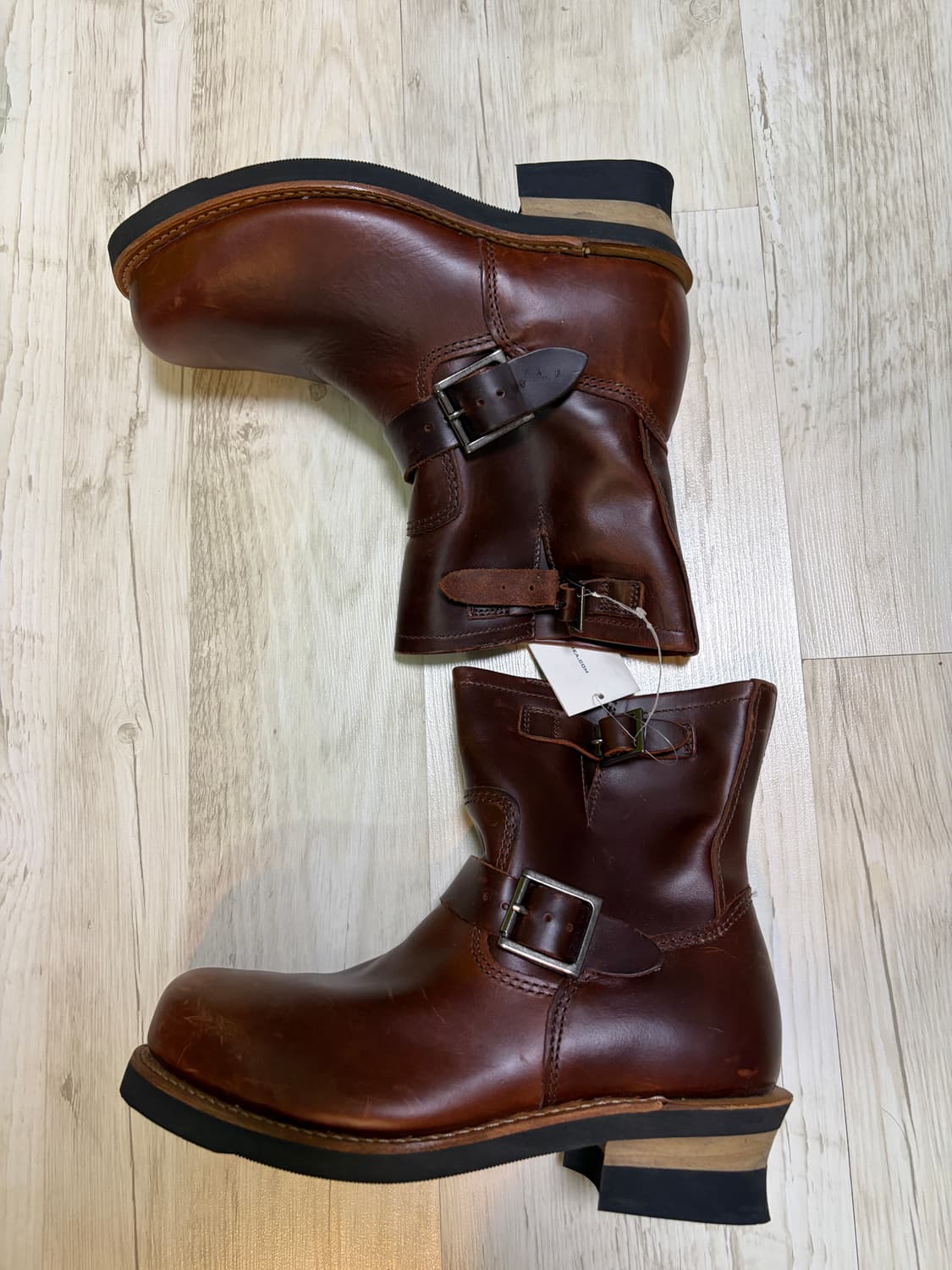 [250] 호킨스 엔지니어드 부츠 브라운 새상품 상품이미지1