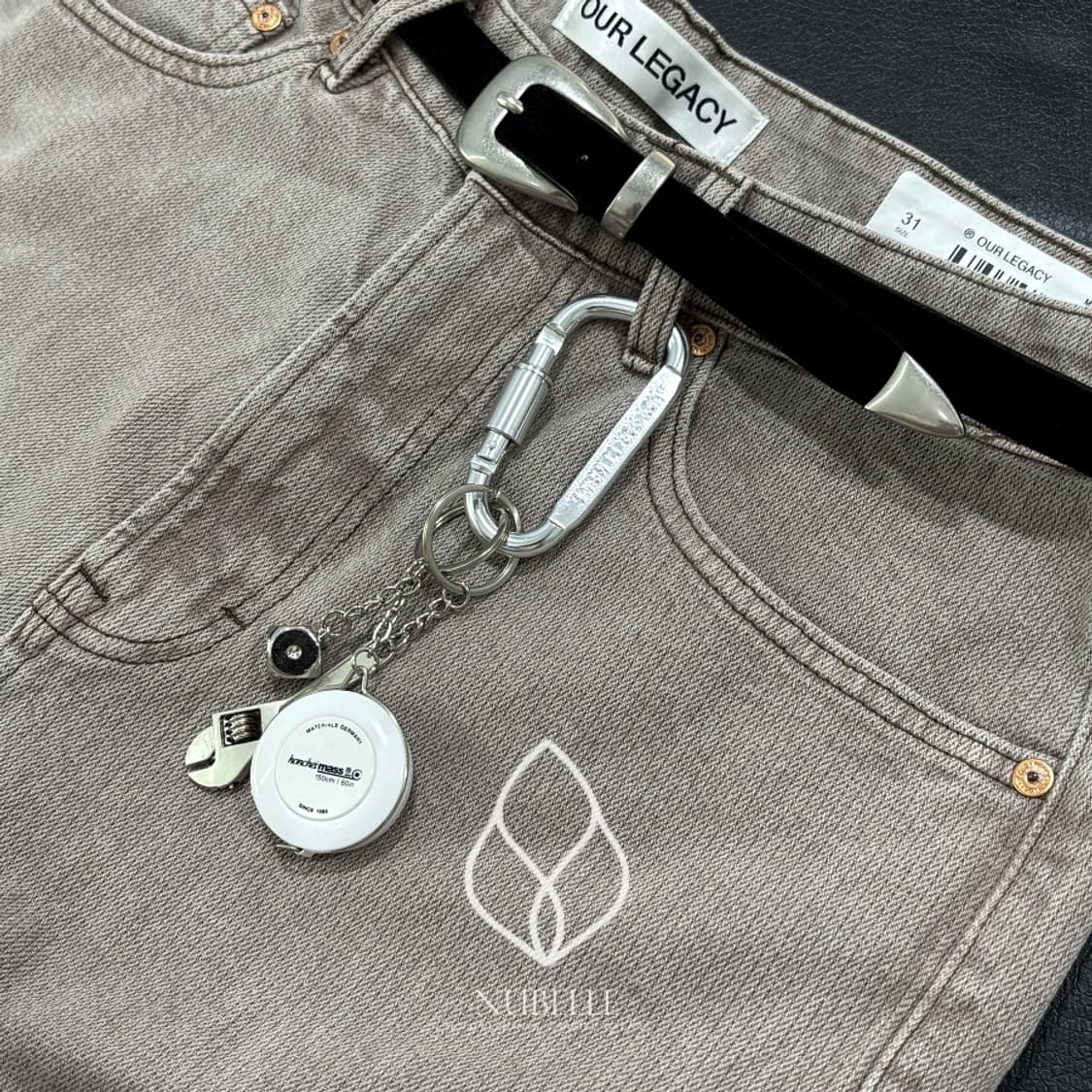 🌗 Carabiner tape keyring / 카라비너 줄자 키링 상품이미지2