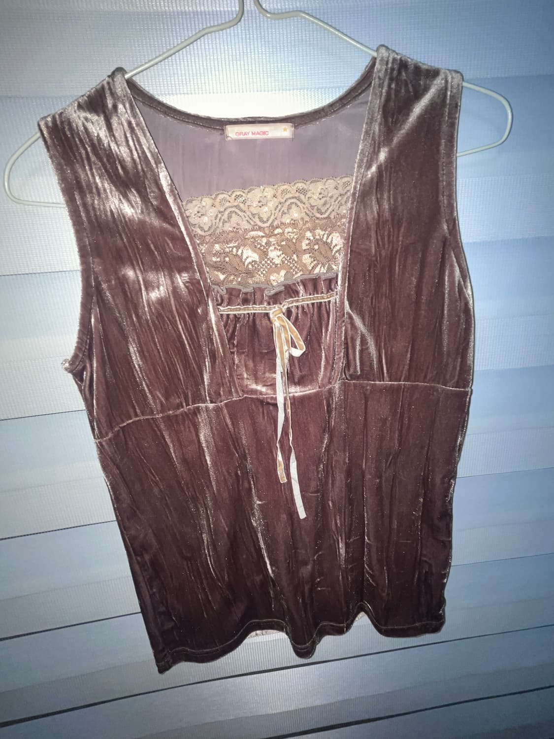 빈티지 벨벳 레이스 슬리브리스 상품이미지2