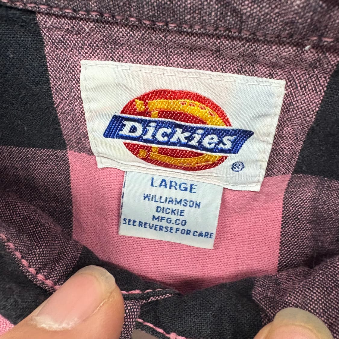 (44)디키즈핑크웨스턴셔츠 상품이미지4