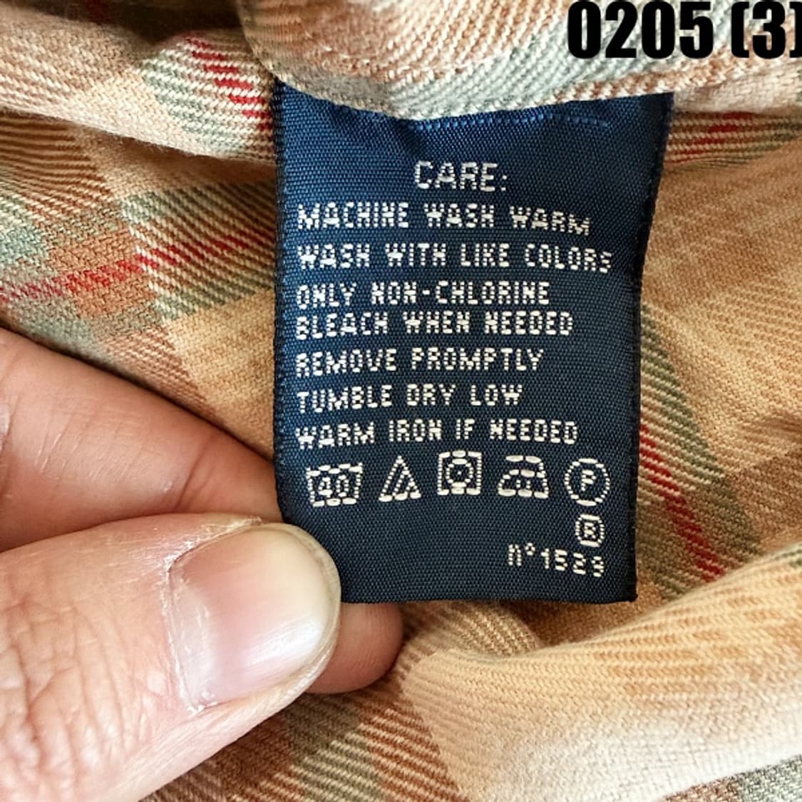 [6] 폴로 랄프로렌 체크 패턴 코튼 셔츠 남방 0205(3) 상품이미지5