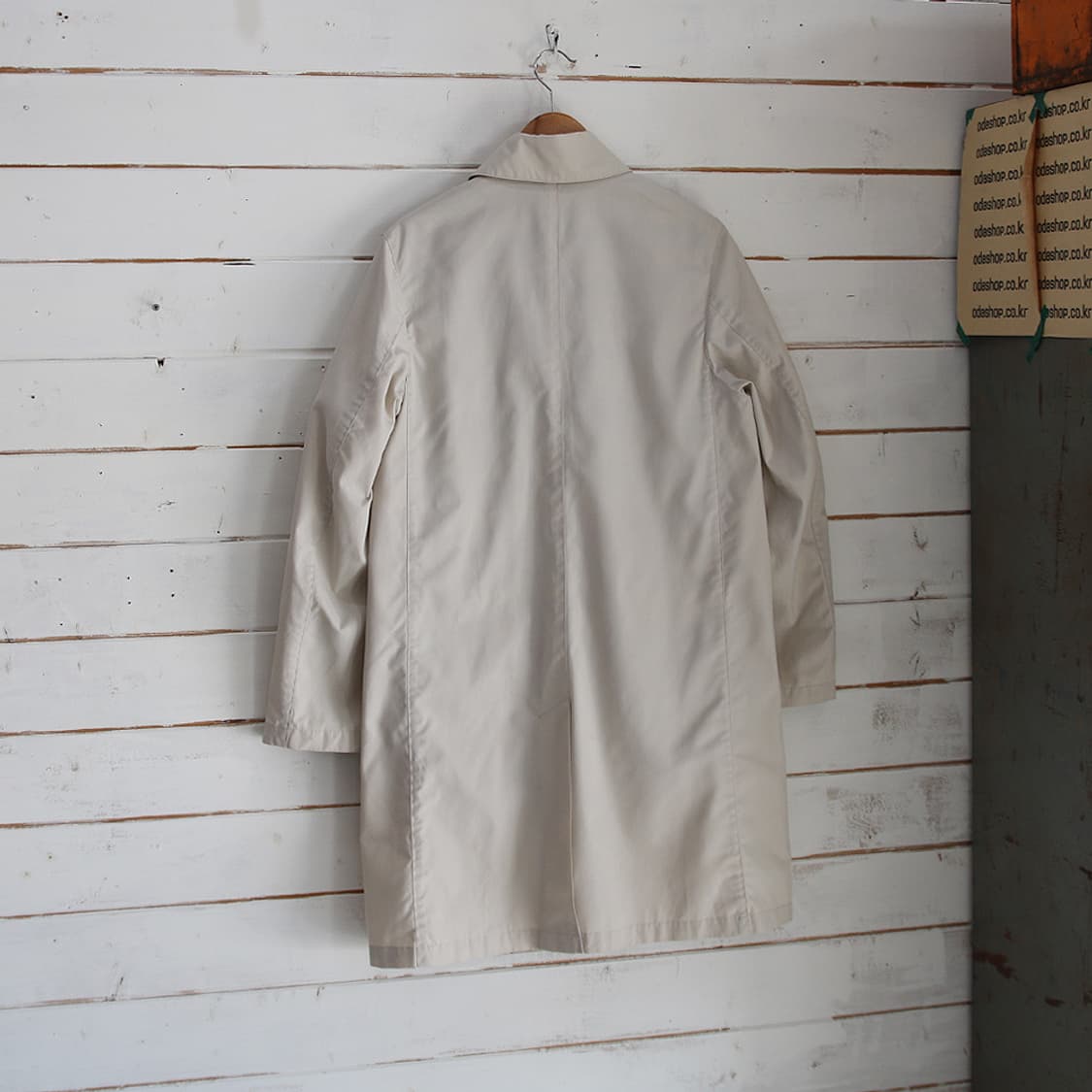 (착용컷) BLUE:LABEL 싱글 트렌치 코트 (남성용 98) 상품이미지2