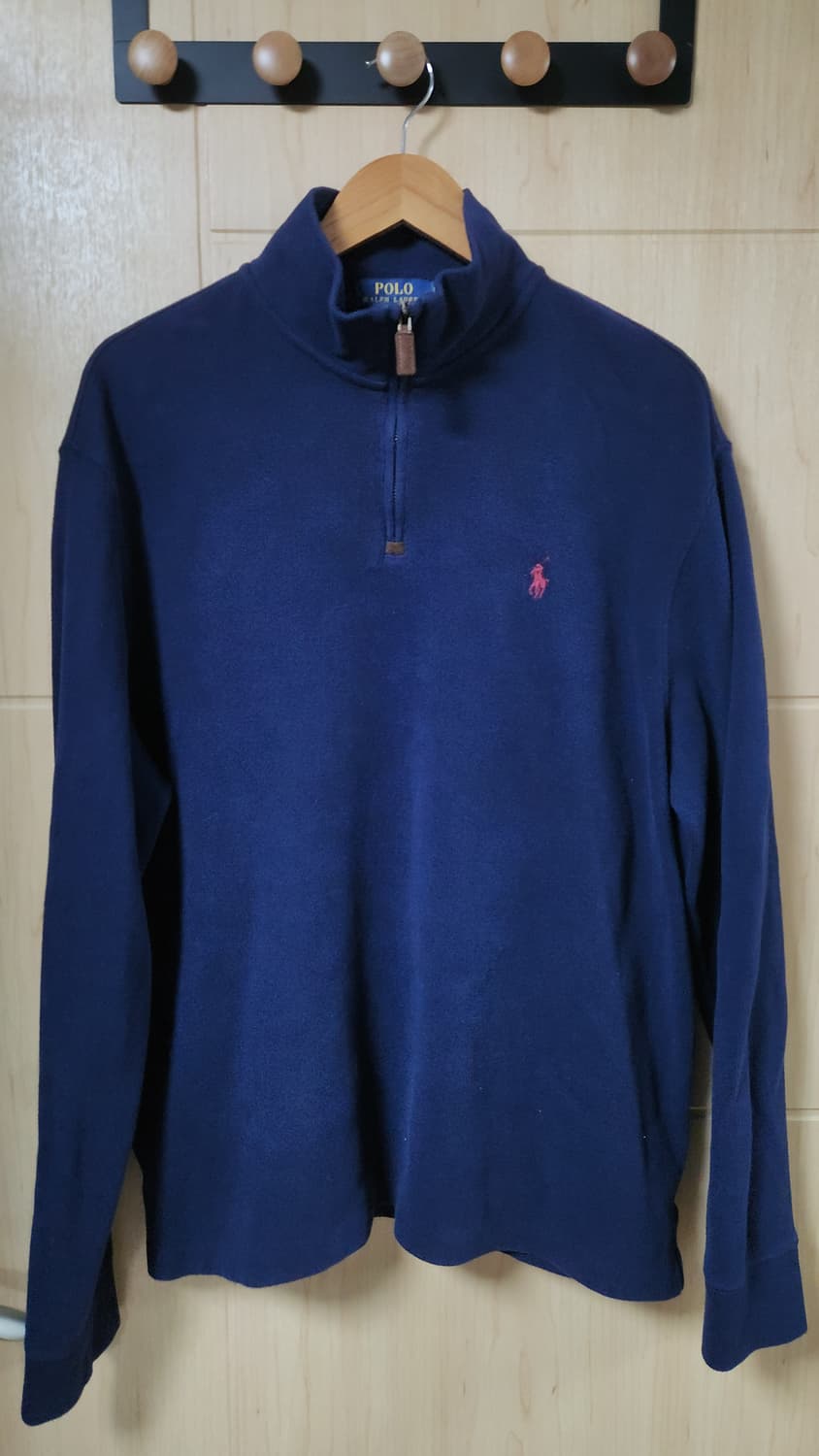 폴로 랄프로렌 네이비 신형 하프집업 XL 상품이미지1