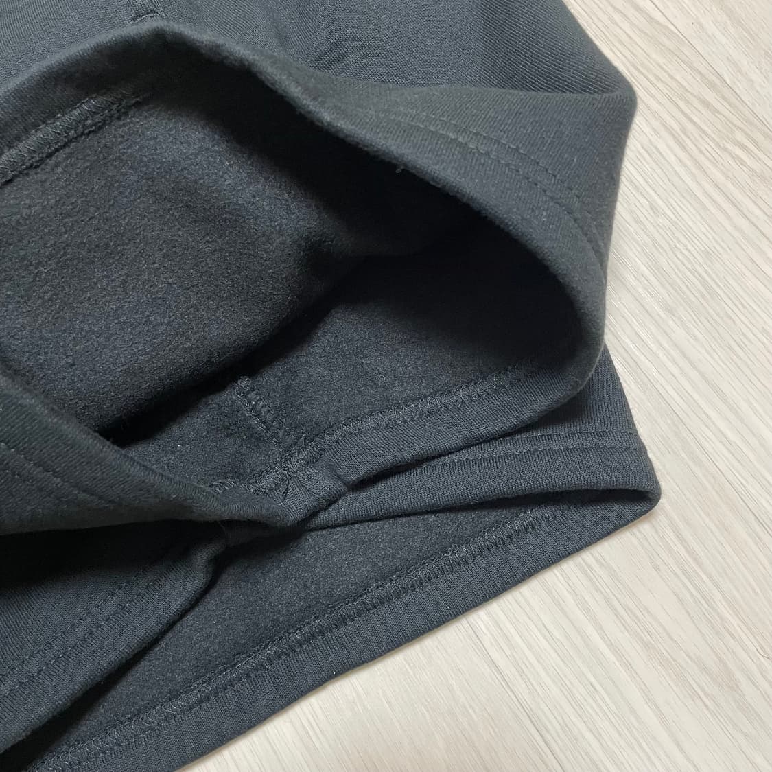 피어오브갓 에센셜 블랙 기모 반바지 XS 상품이미지7