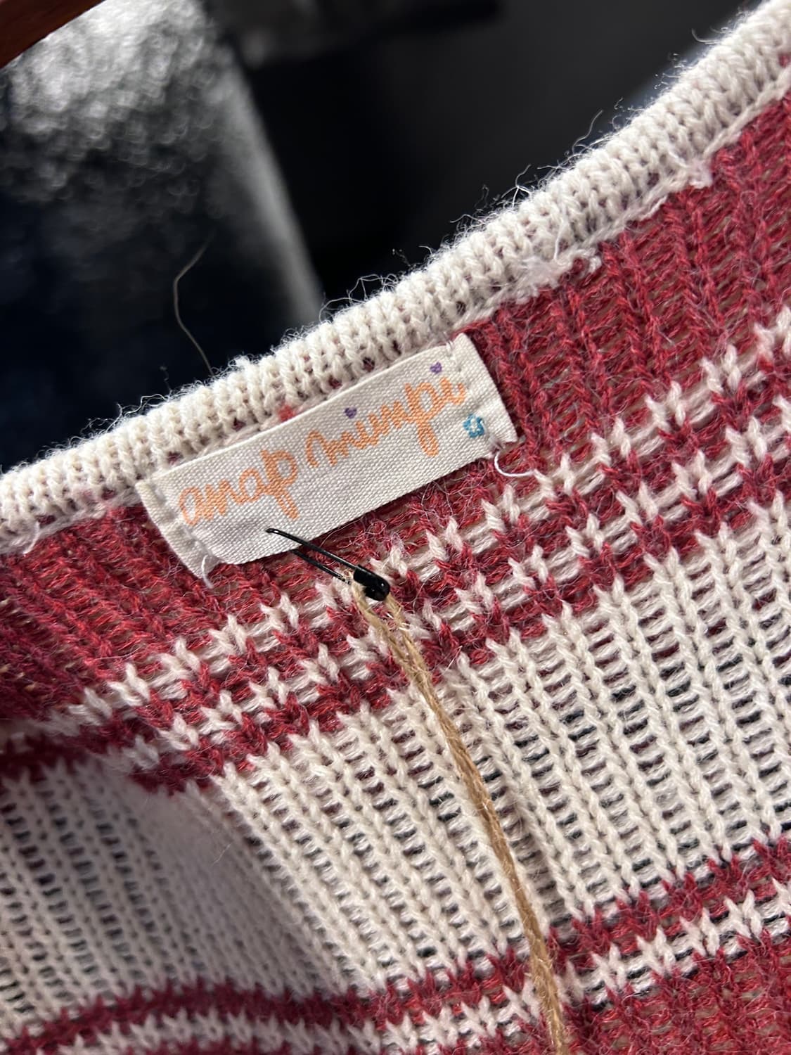 18.Anap Mimi Ortega Fringe knit Cardigan 상품이미지4