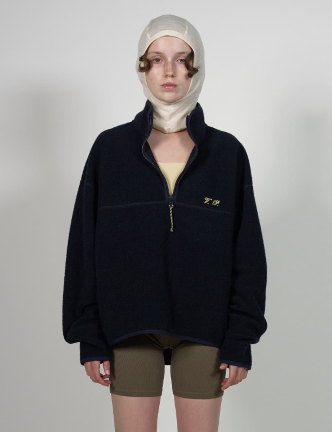 비아플레인 아노락 플리스 네이비 (현재 단종) 상품이미지1