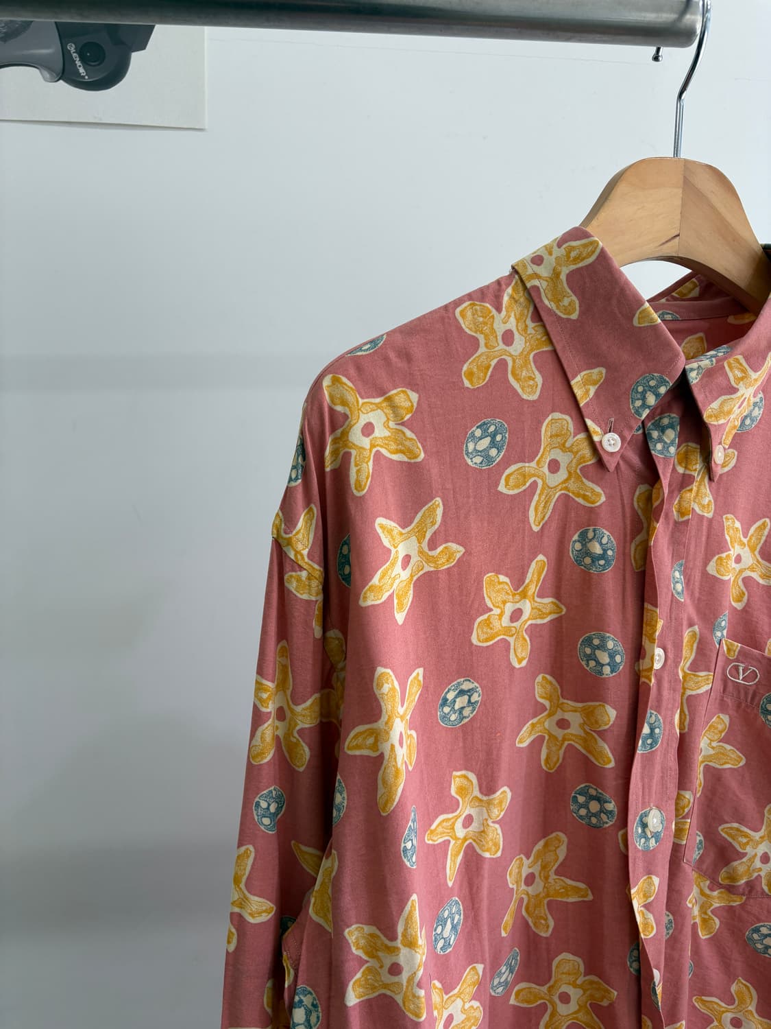 빈티지 VALENTINO 플로랄 프린팅 셔츠  상품이미지3