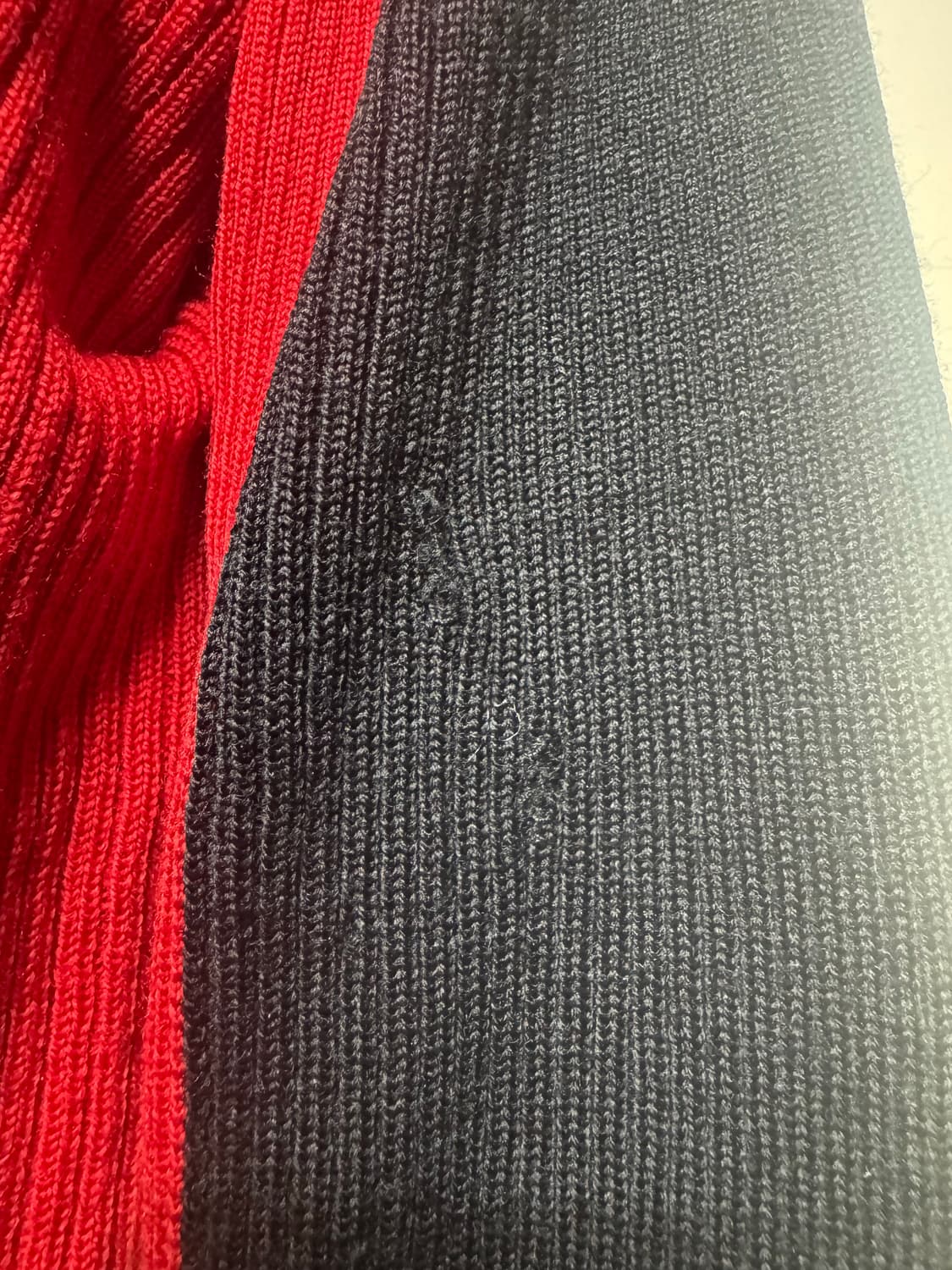 90s 돌체앤가바나 이중 니트 집업 상품이미지3