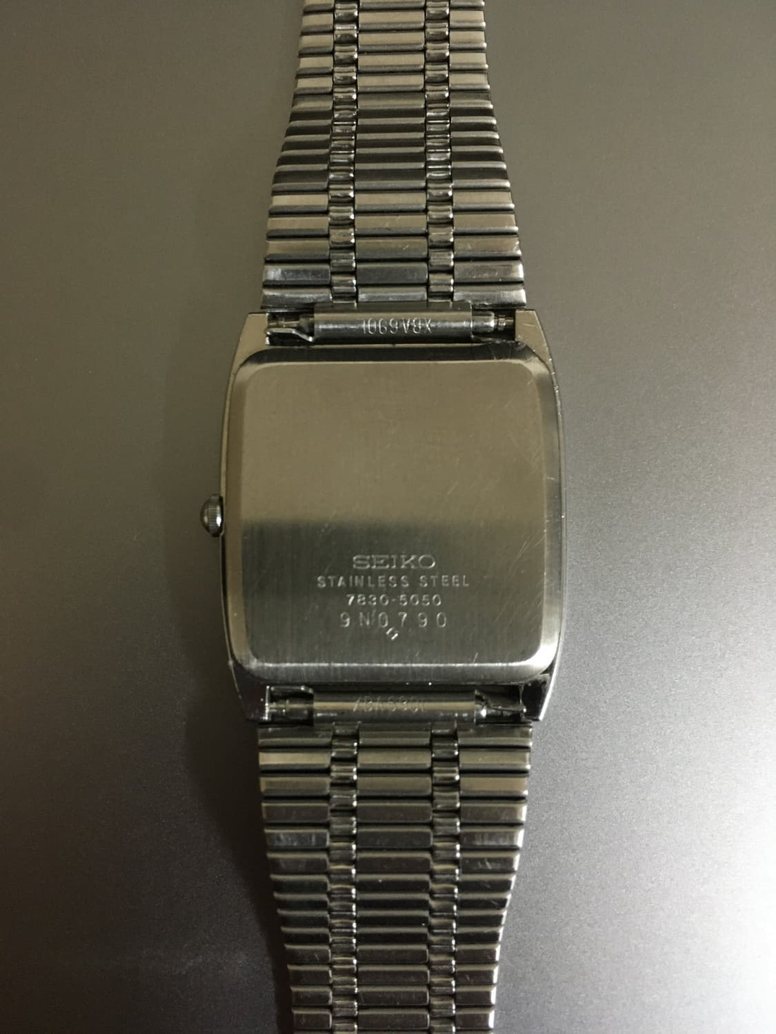 Seiko 70s blue check square quartz 상품이미지4