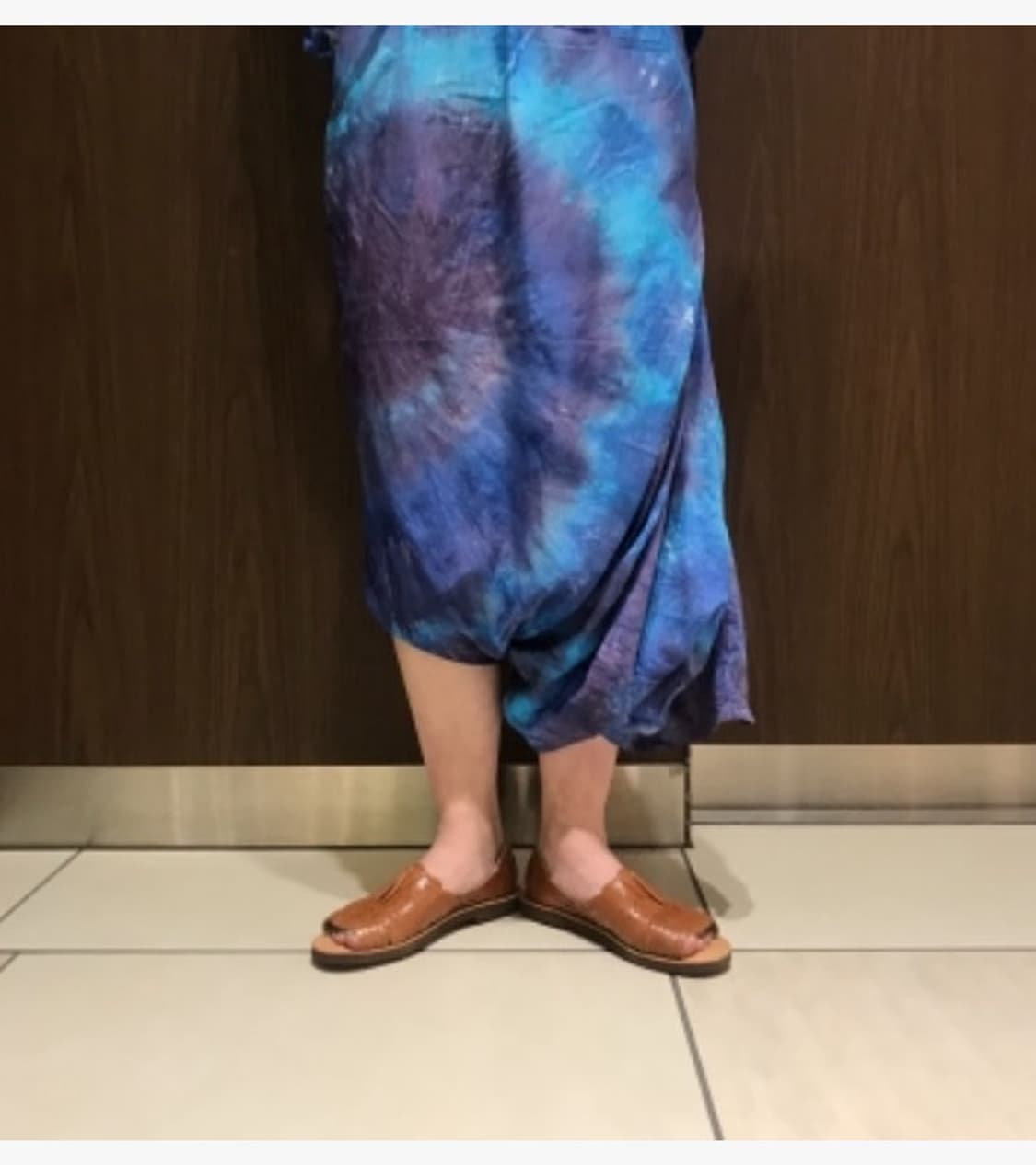 NEEDLES X BEAMS BOY - TIEDYE CONTI SKIRT 상품이미지3