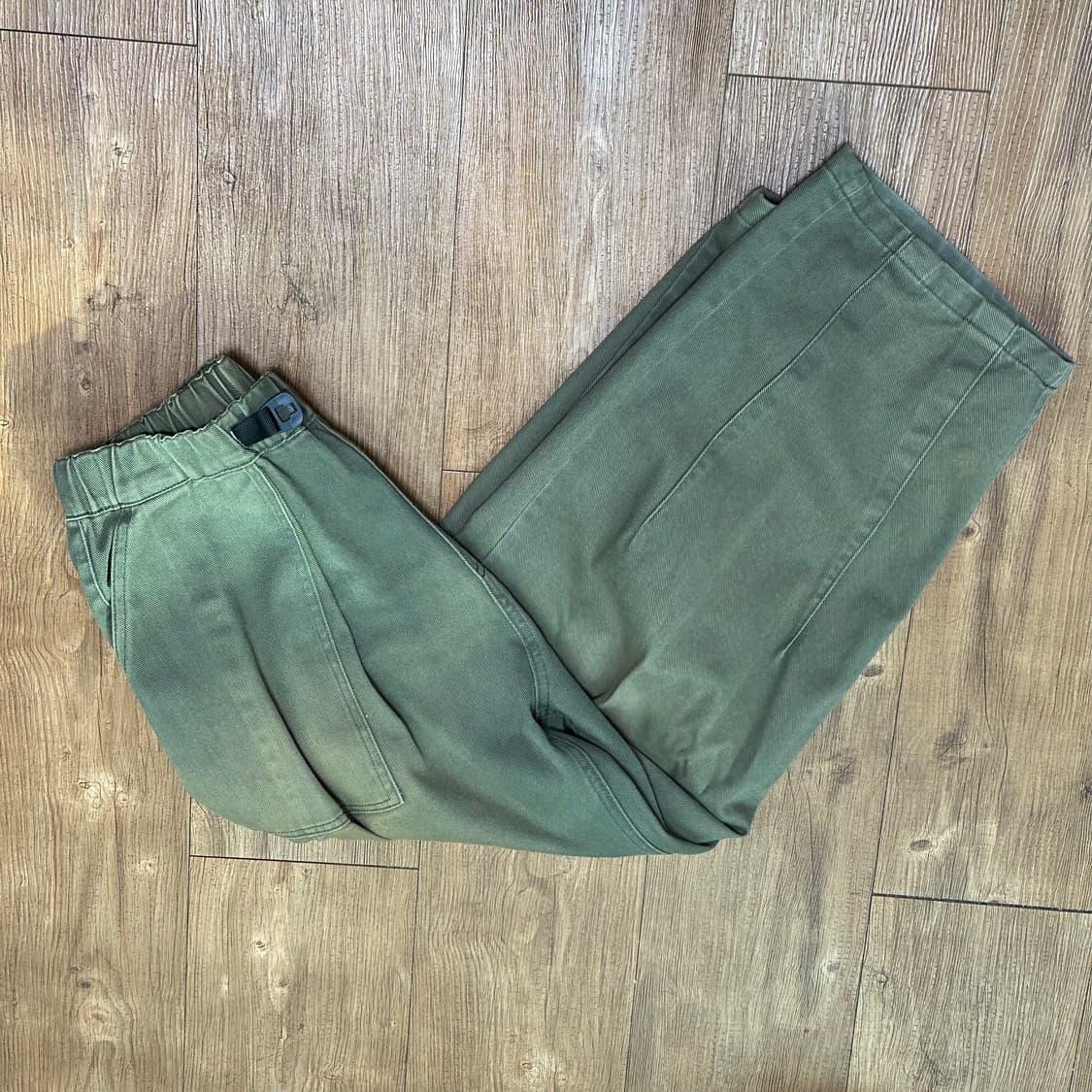 미니멀프로젝트 와이드 면 팬츠 상품이미지2