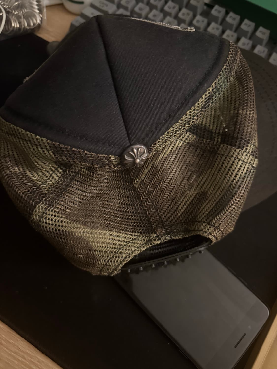 크롬하츠 트러커 모자 블랙 카모 상품이미지2