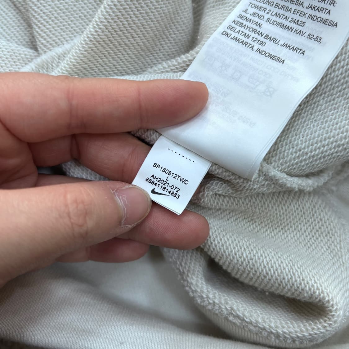 L 나이키 남성 스포티 후드 티셔츠 0423E 상품이미지5