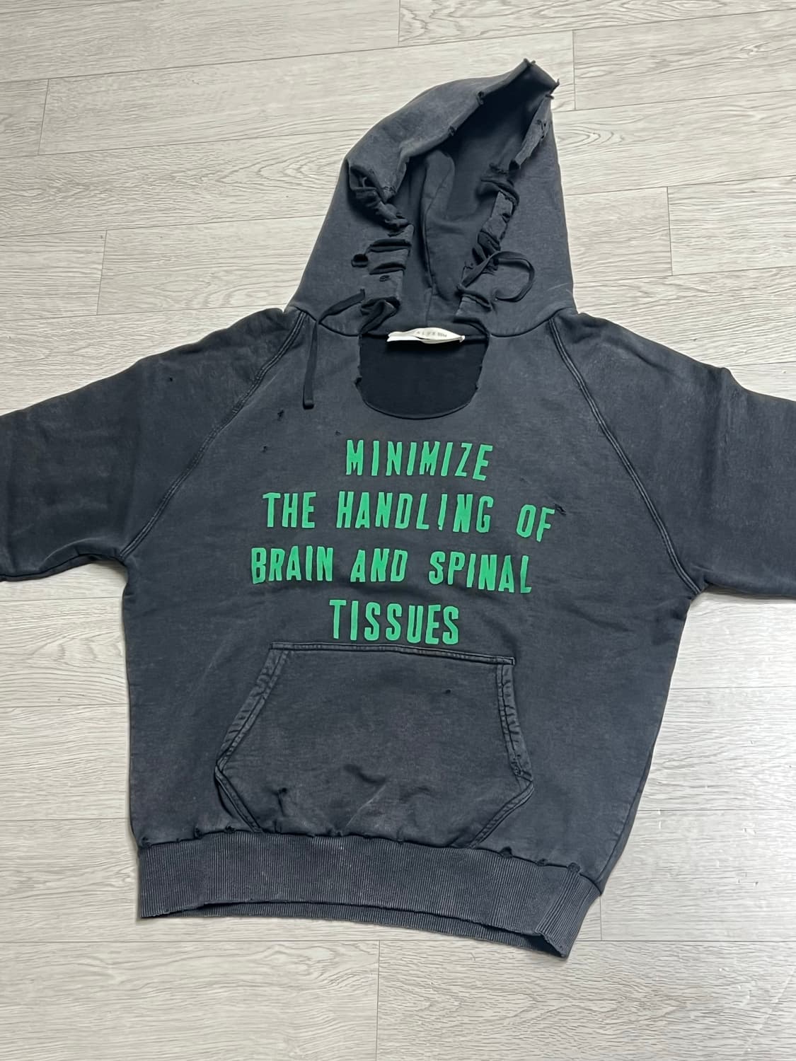 알릭스 mark flood 미니마이즈 디스트로이드 후드 상품이미지3