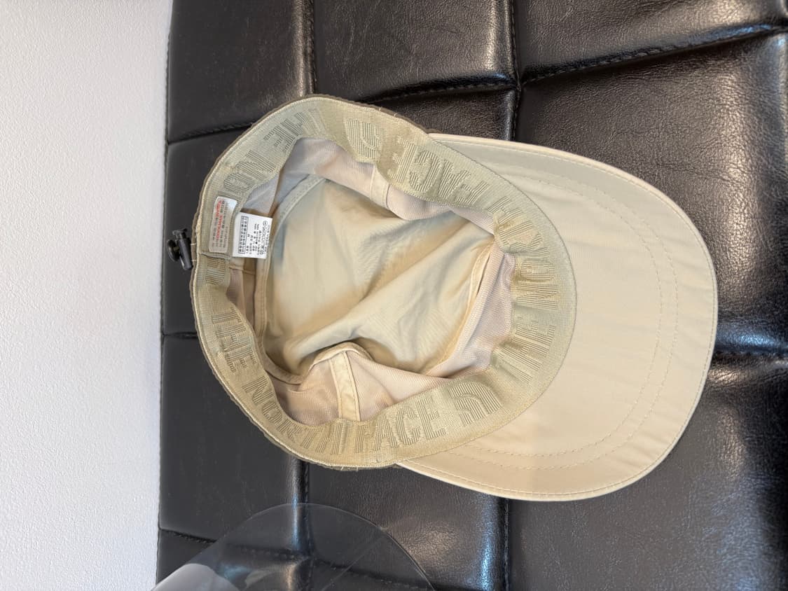 남성 M / 노스페이스 나일론 캡 모자 베이지 상품이미지6