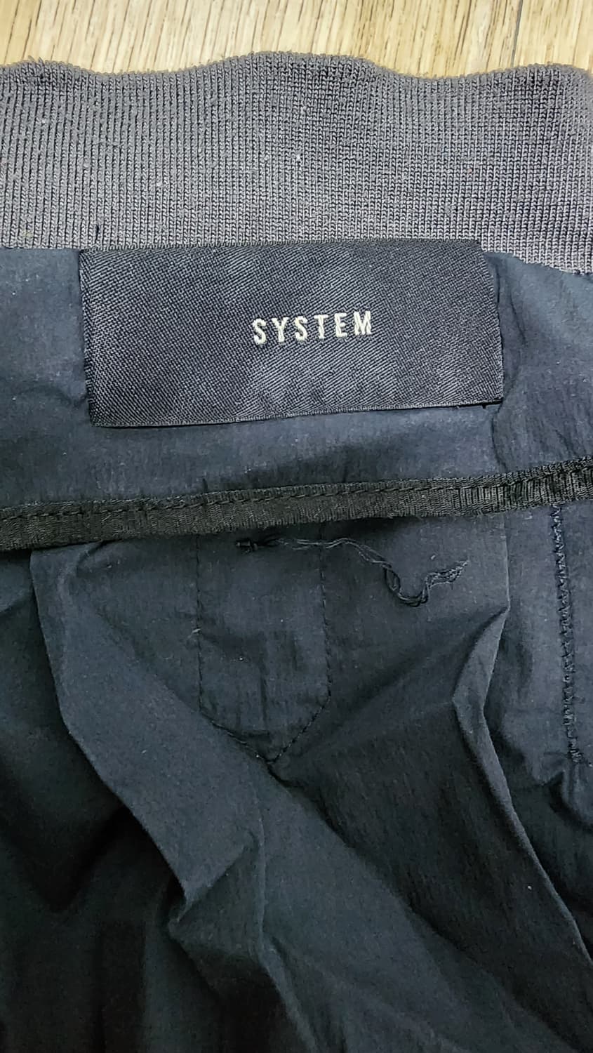 SYSTEM 남성 네이비 블루종 160 상품이미지4