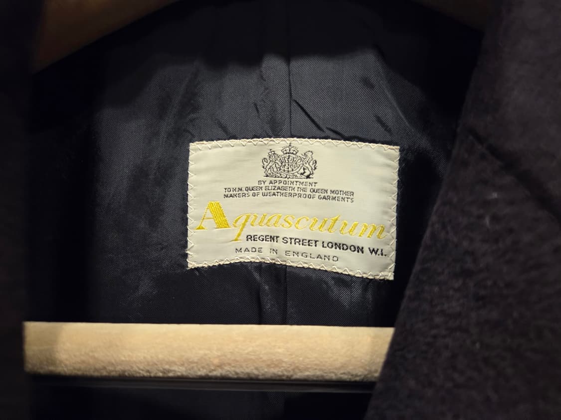 아쿠아스큐텀 캐시미어/울 체스터필드코트  상품이미지6