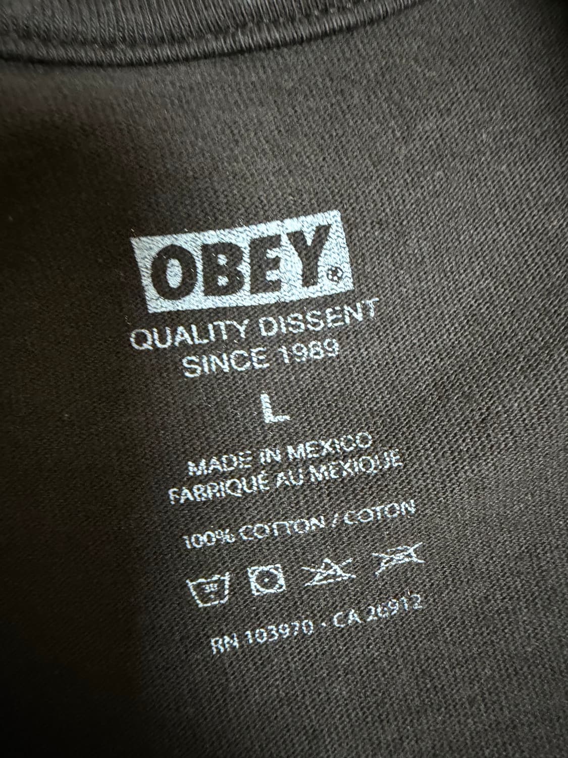 오베이 90S ICON CLASSIC T-SHIRT 자바브라운 상품이미지3