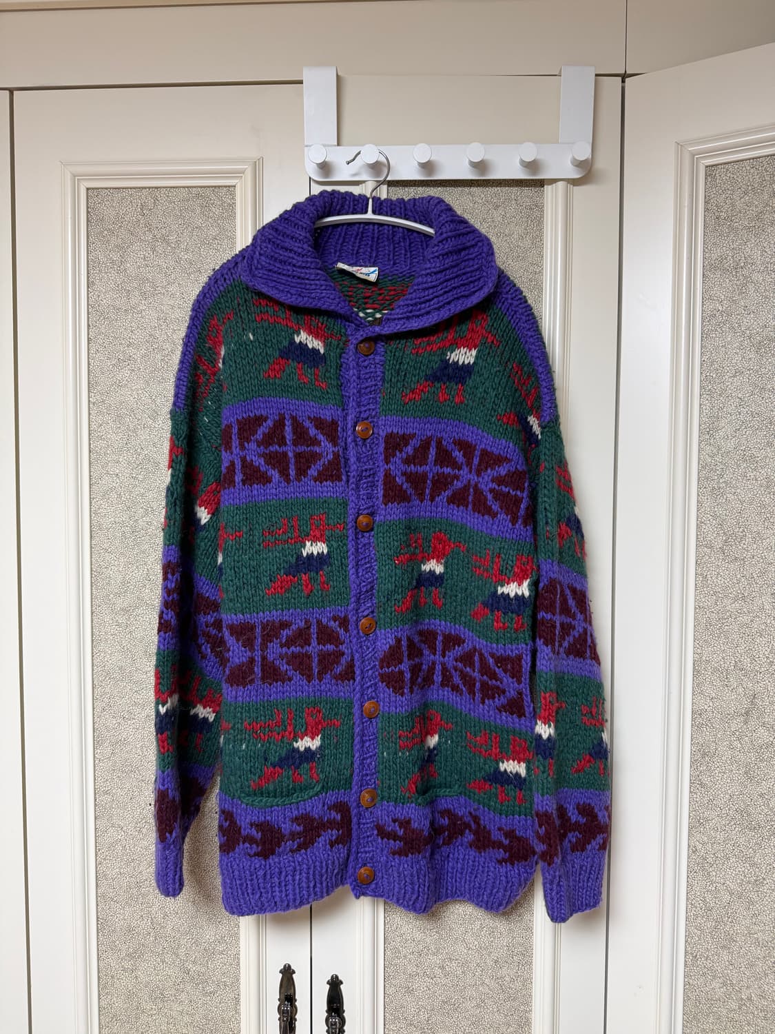 에콰도르 니트 가디건 상품이미지1