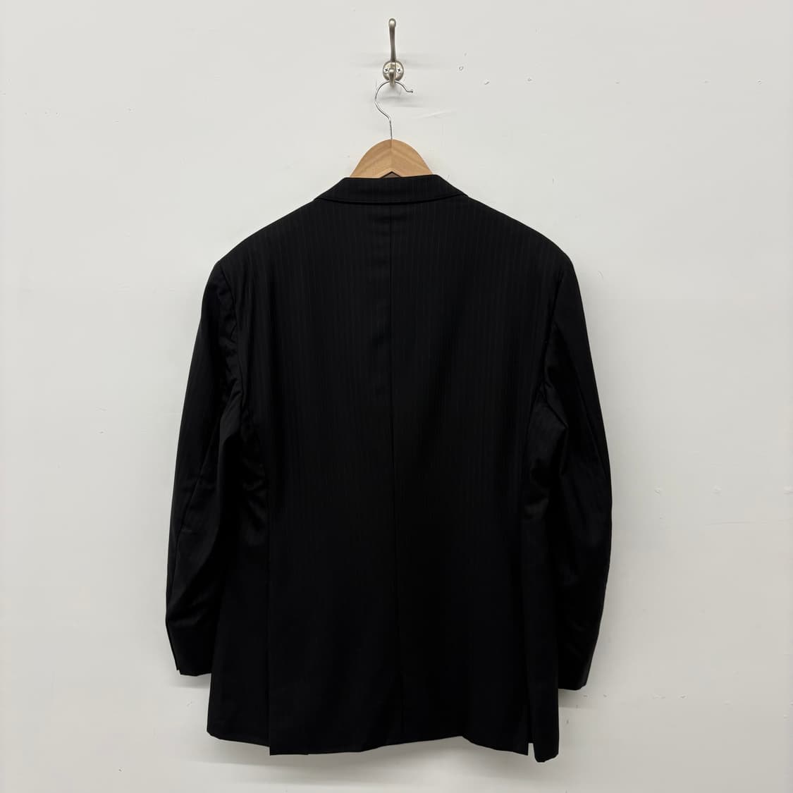 브룩스 브라더스 블랙 스트라이프 정장 자켓 남/XL 상품이미지5