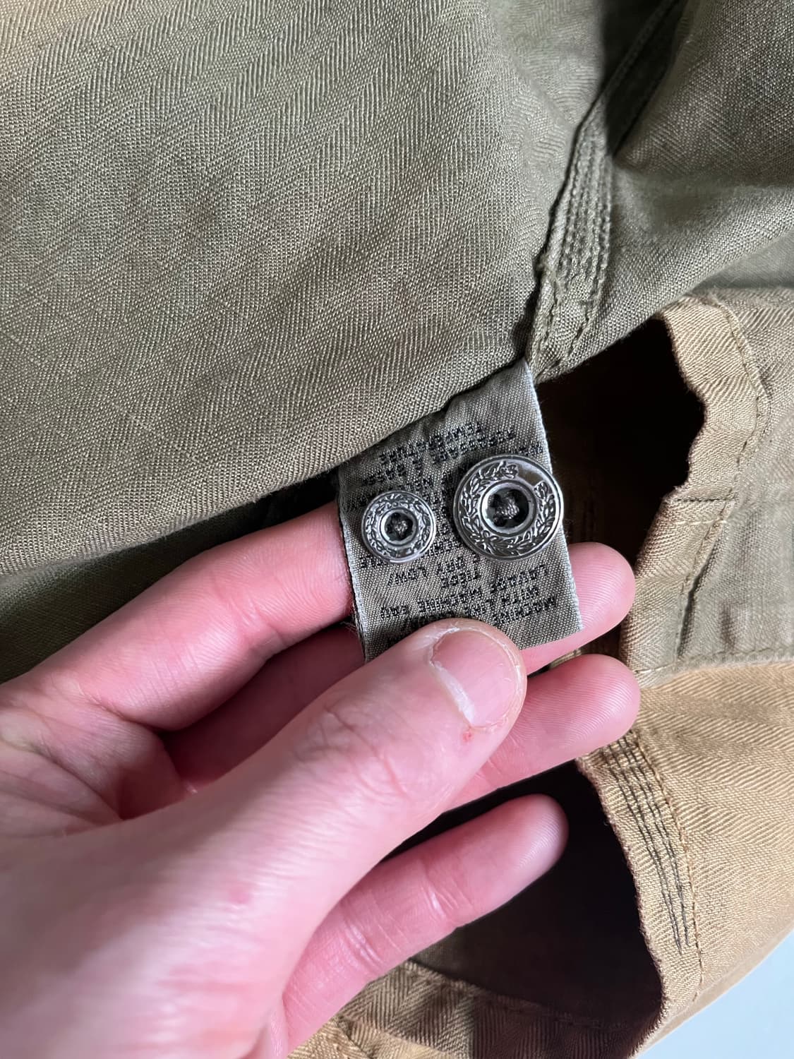 Vintage Remake Linen Blended Shirt 상품이미지8