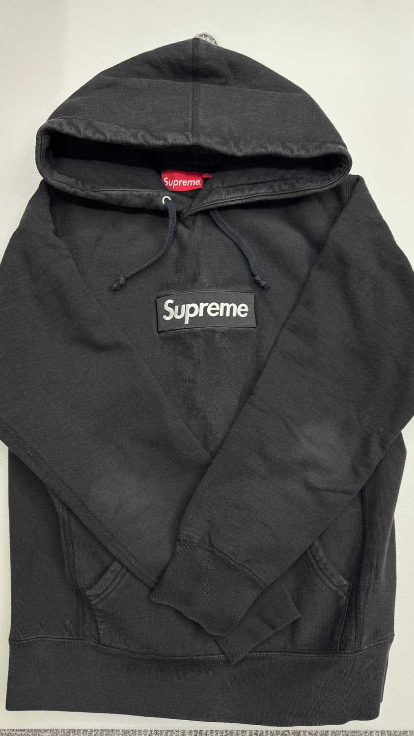 슈프림 박스로고 후드 S 블랙 상품이미지1