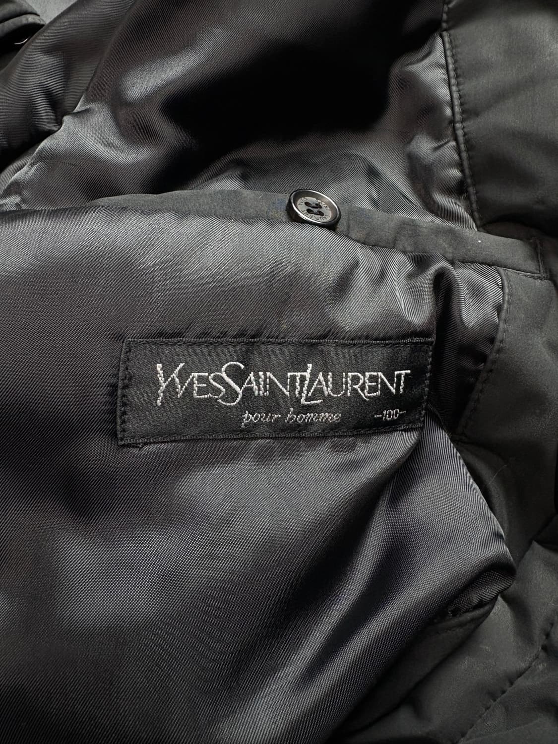 90s YSL 입생로랑 아카이브 코트 점퍼 3894 상품이미지4