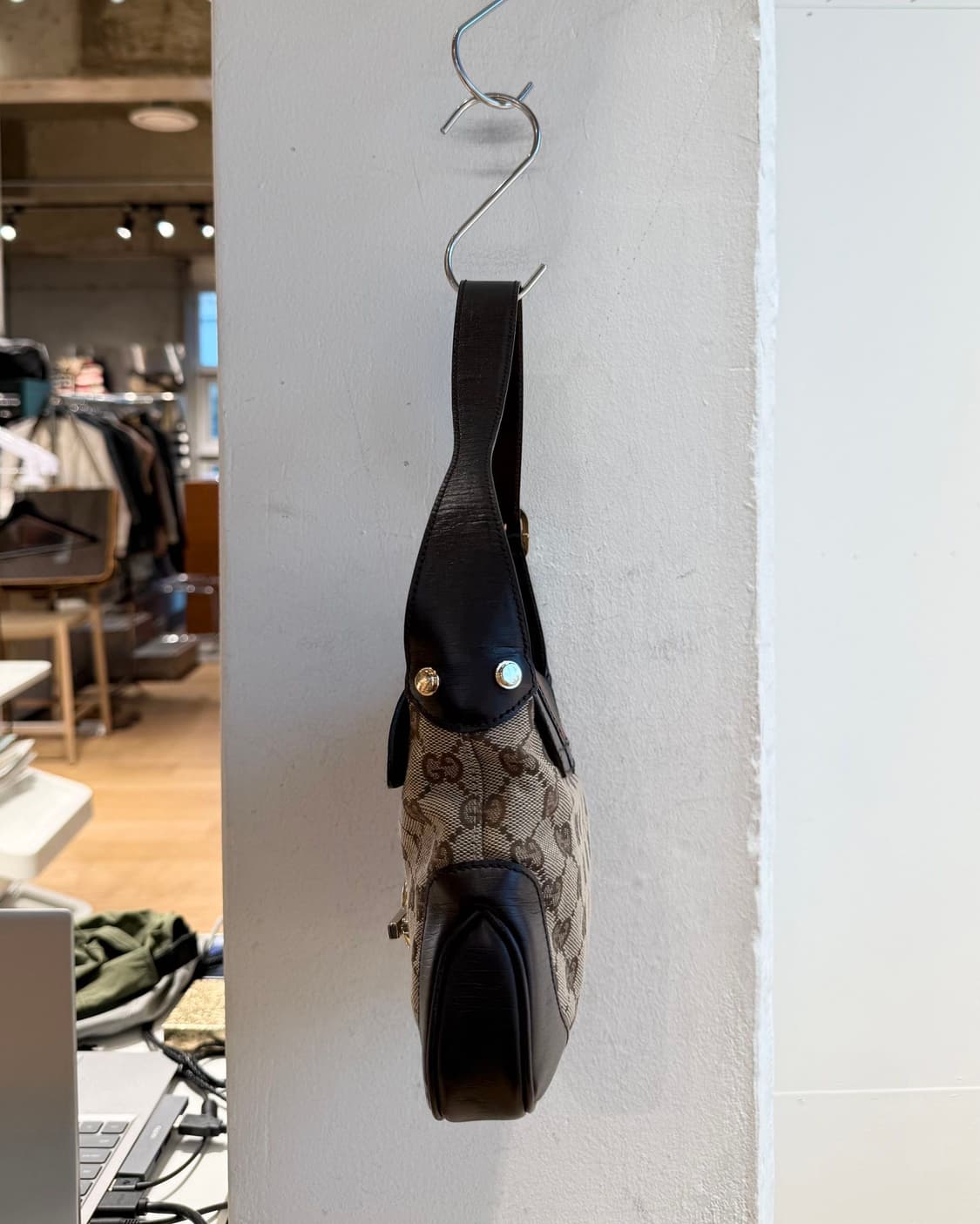 구찌 브라운 GG 재키 숄더백  상품이미지4