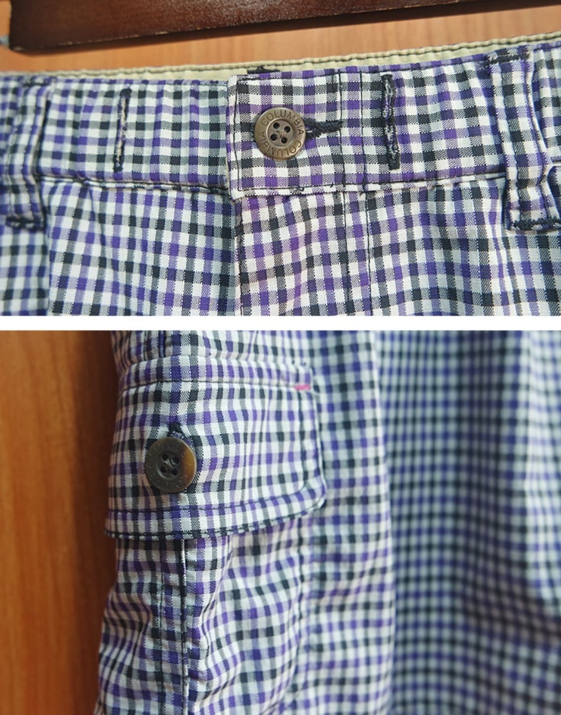 columbia 콜롬비아 체크 반바지 상품이미지3