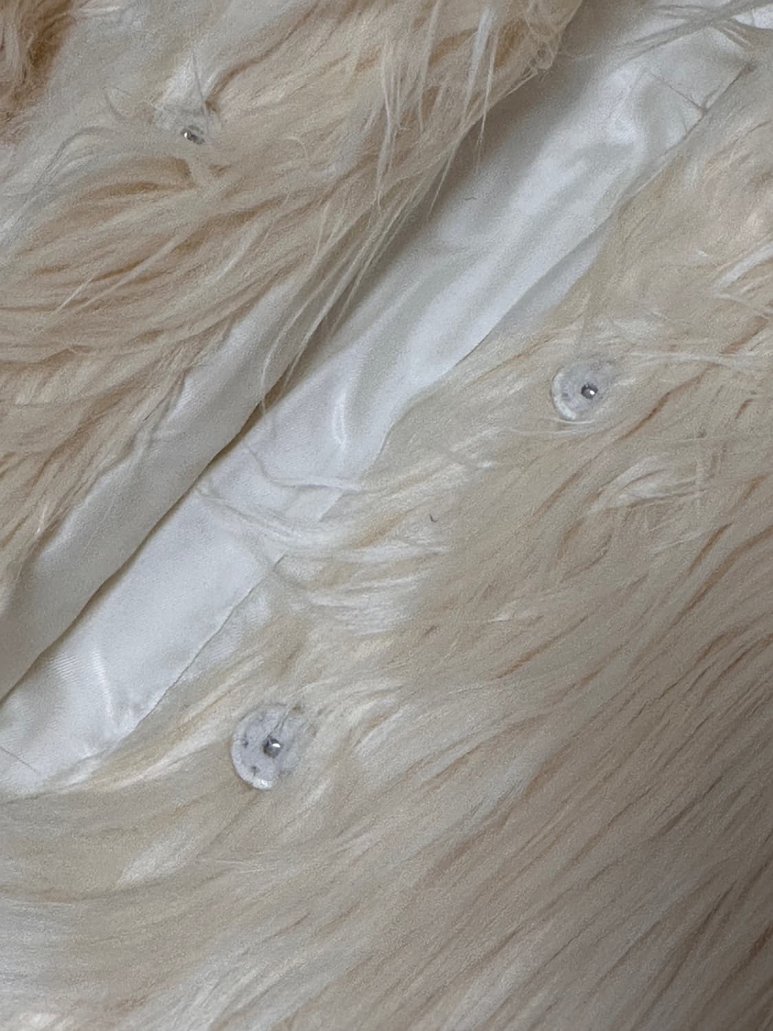 WIDE COLLAR HAIRY FUR COAT_IVORY 상품이미지6