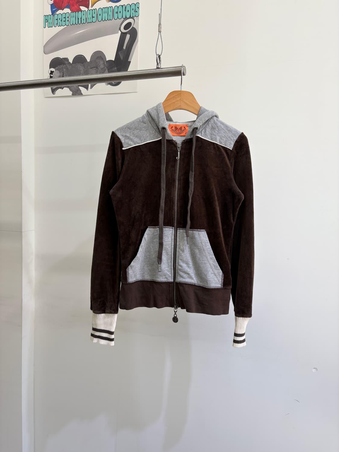 JUICY COUTURE (Made in USA) 후드집업 상품이미지1