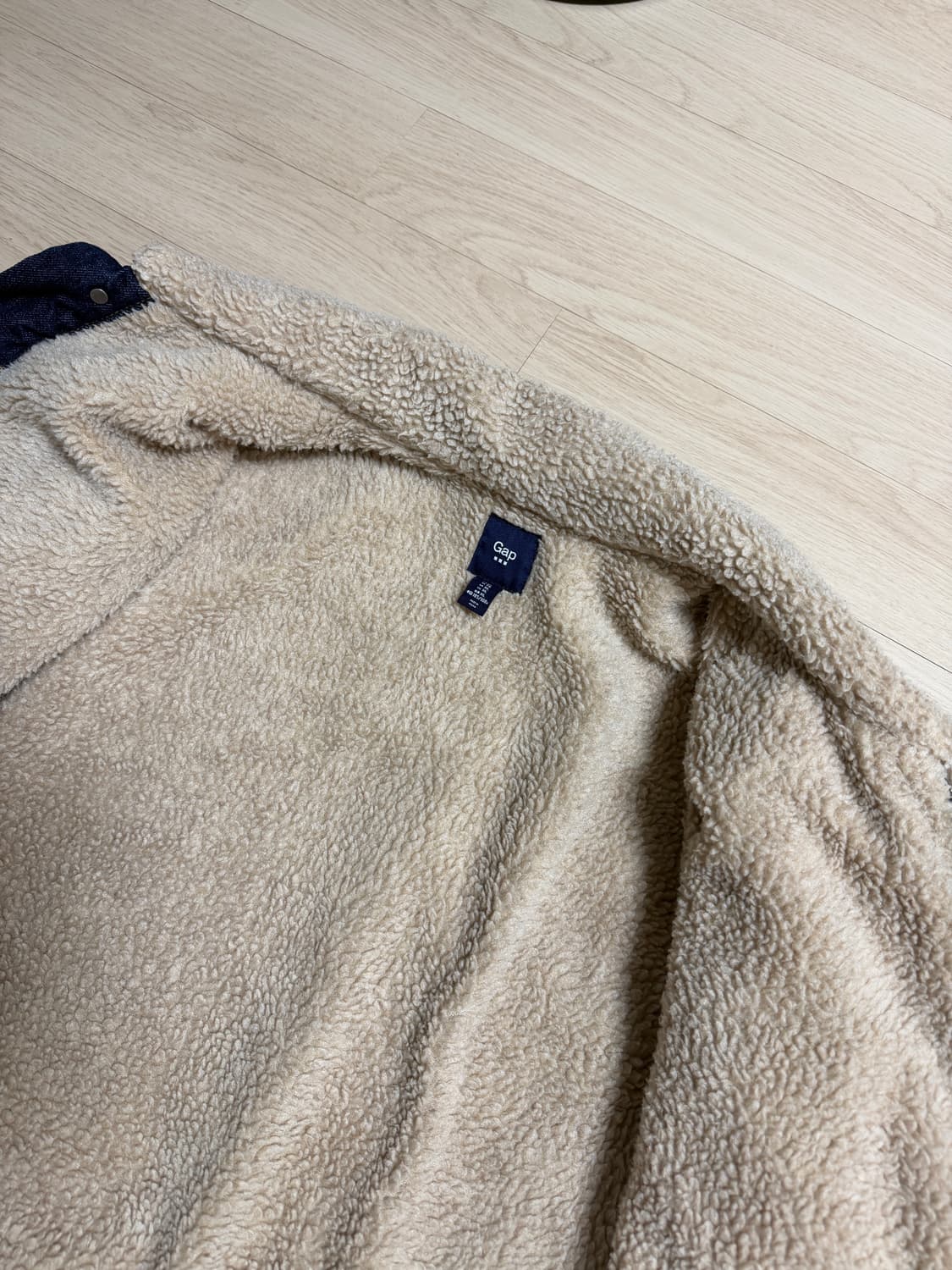 Gap 기모 데님자켓 민트급  상품이미지5