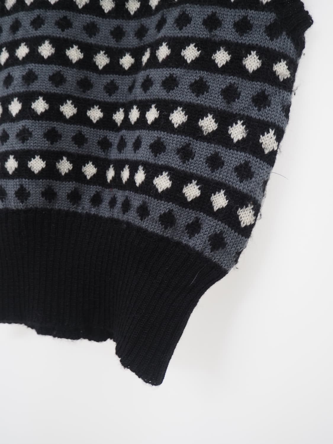 RIO SISTERS knit vest  상품이미지3