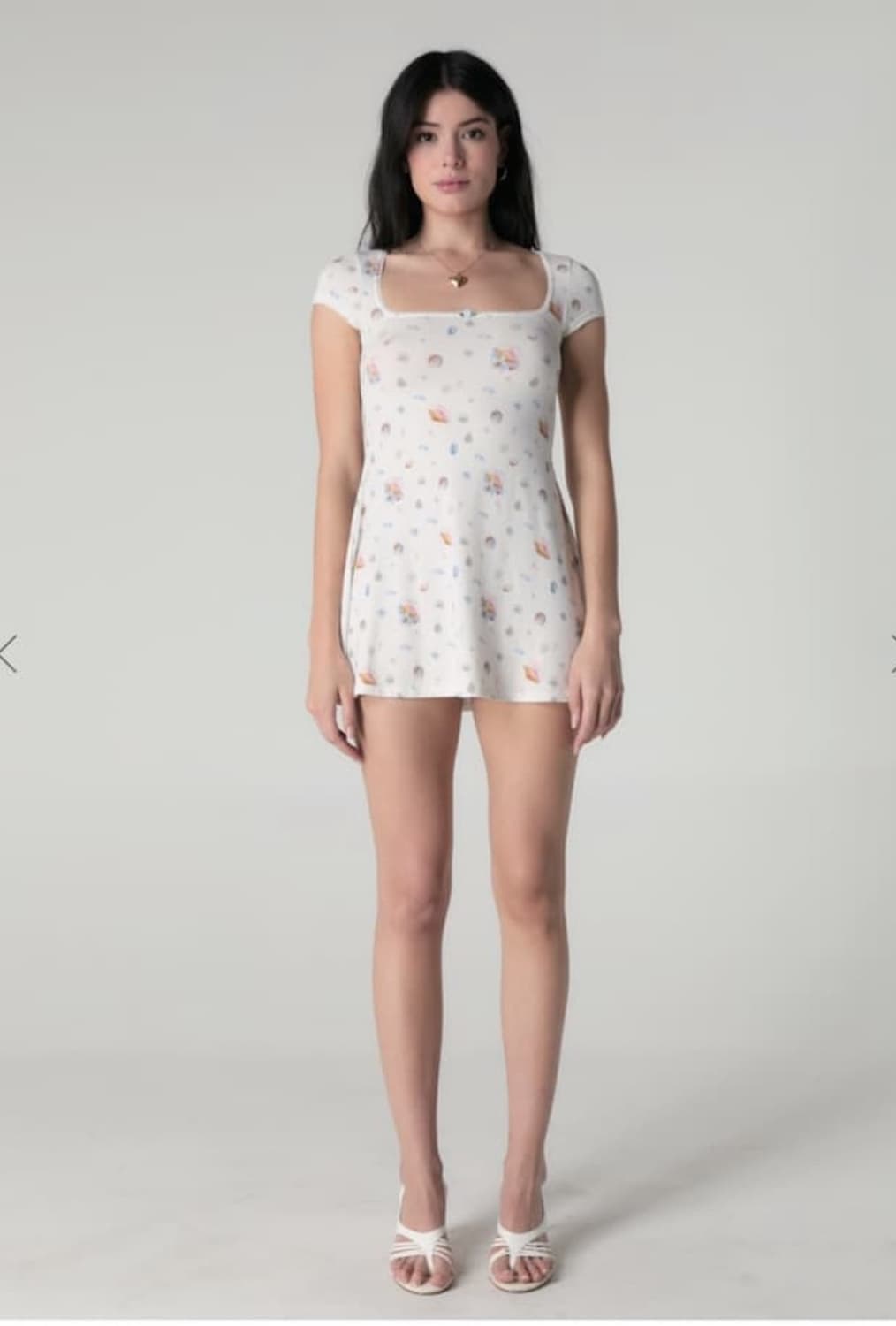 글로니 원피스 ROSY SCOOP MINI DRESS 상품이미지1