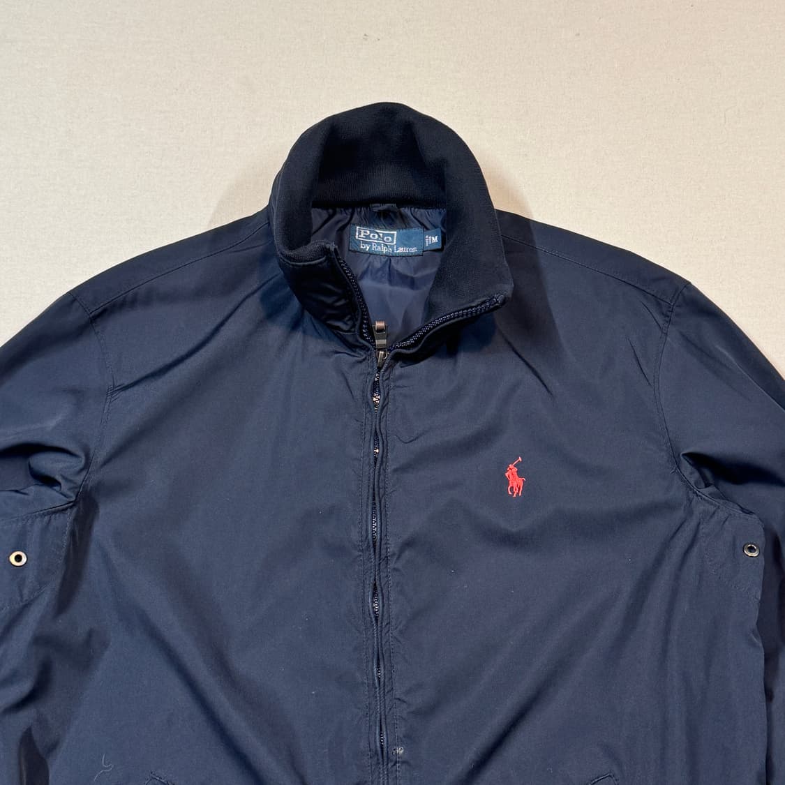 M) 폴로 랄프로렌 네이비 폴리쉘 히든후드 페리 자켓 상품이미지3