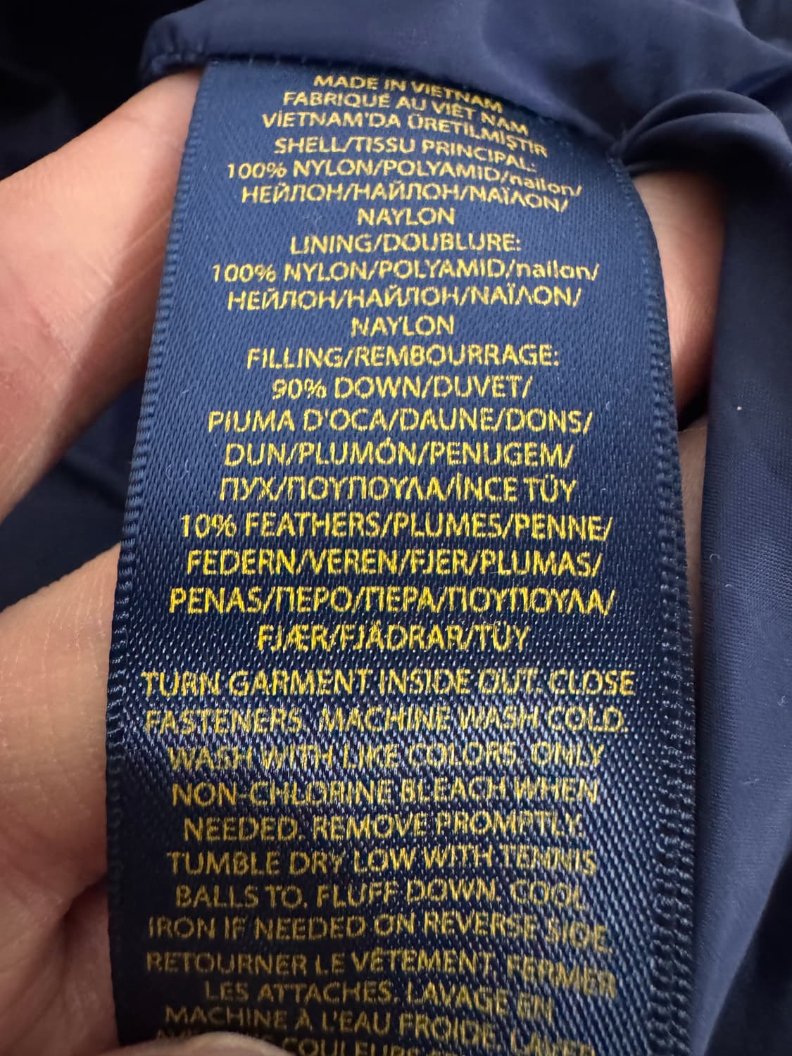 정품 폴로 랄프로렌 키즈 푸퍼 후드 롱 패딩 6 상품이미지4