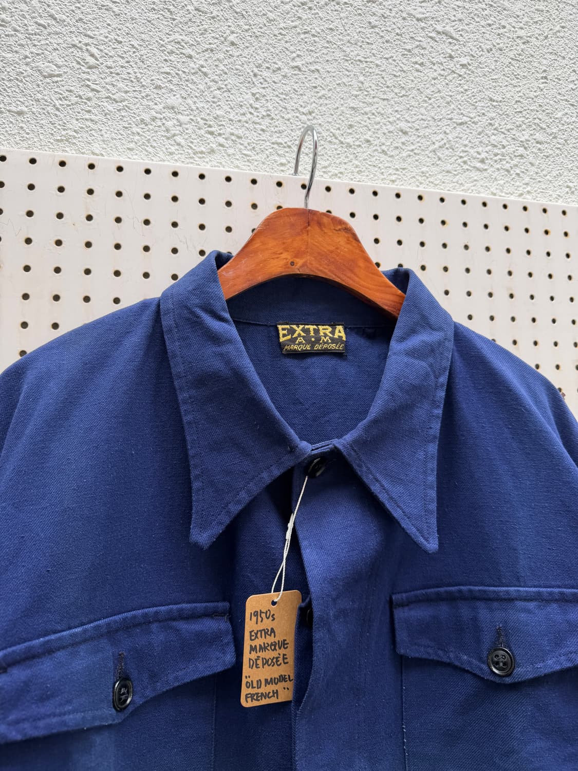 50s EXTRA MARQUE DEPOSEE 올드모델 프렌치워크자켓 상품이미지7