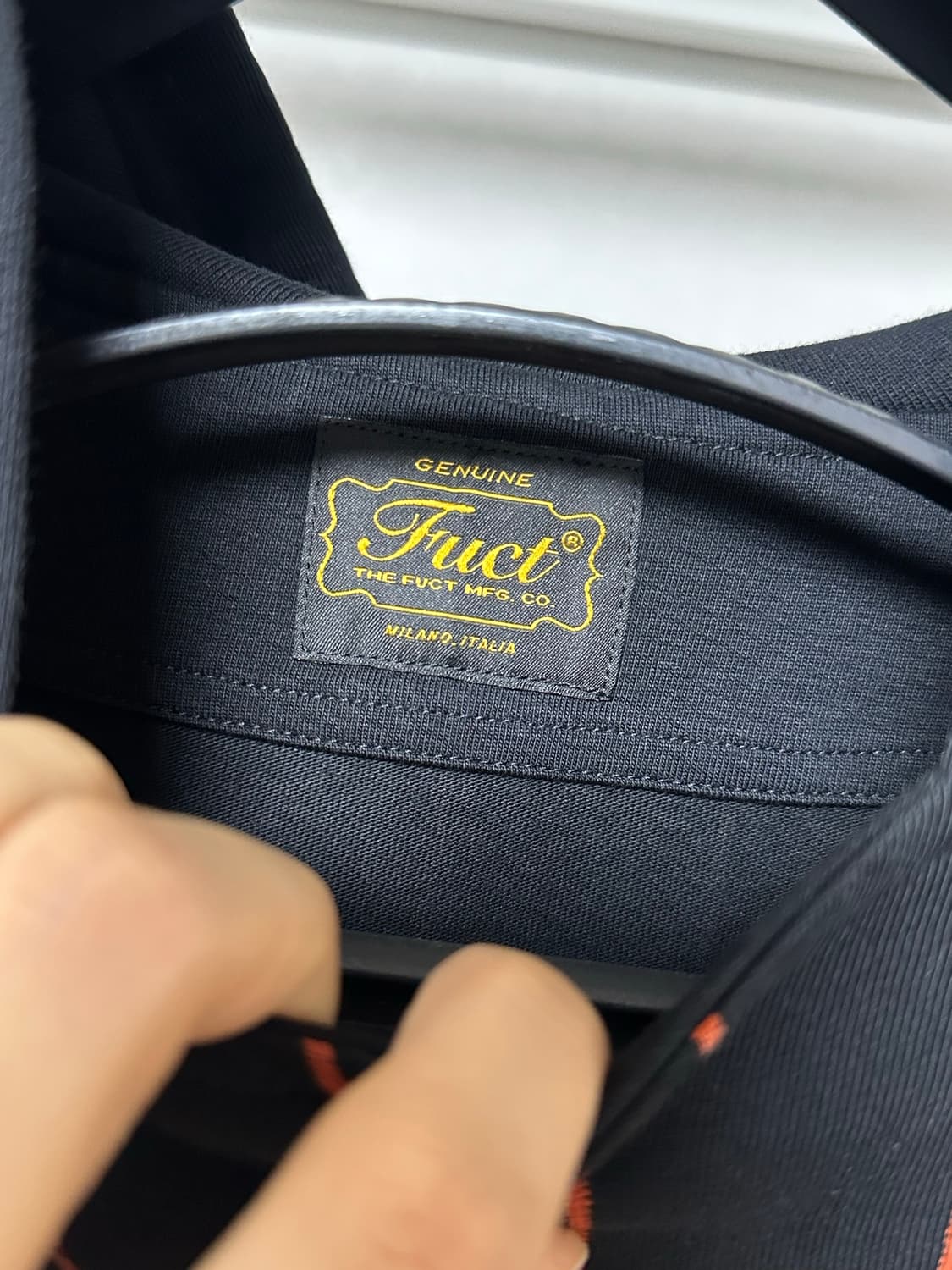FUCT 베이스볼 후드 M 급처 상품이미지5