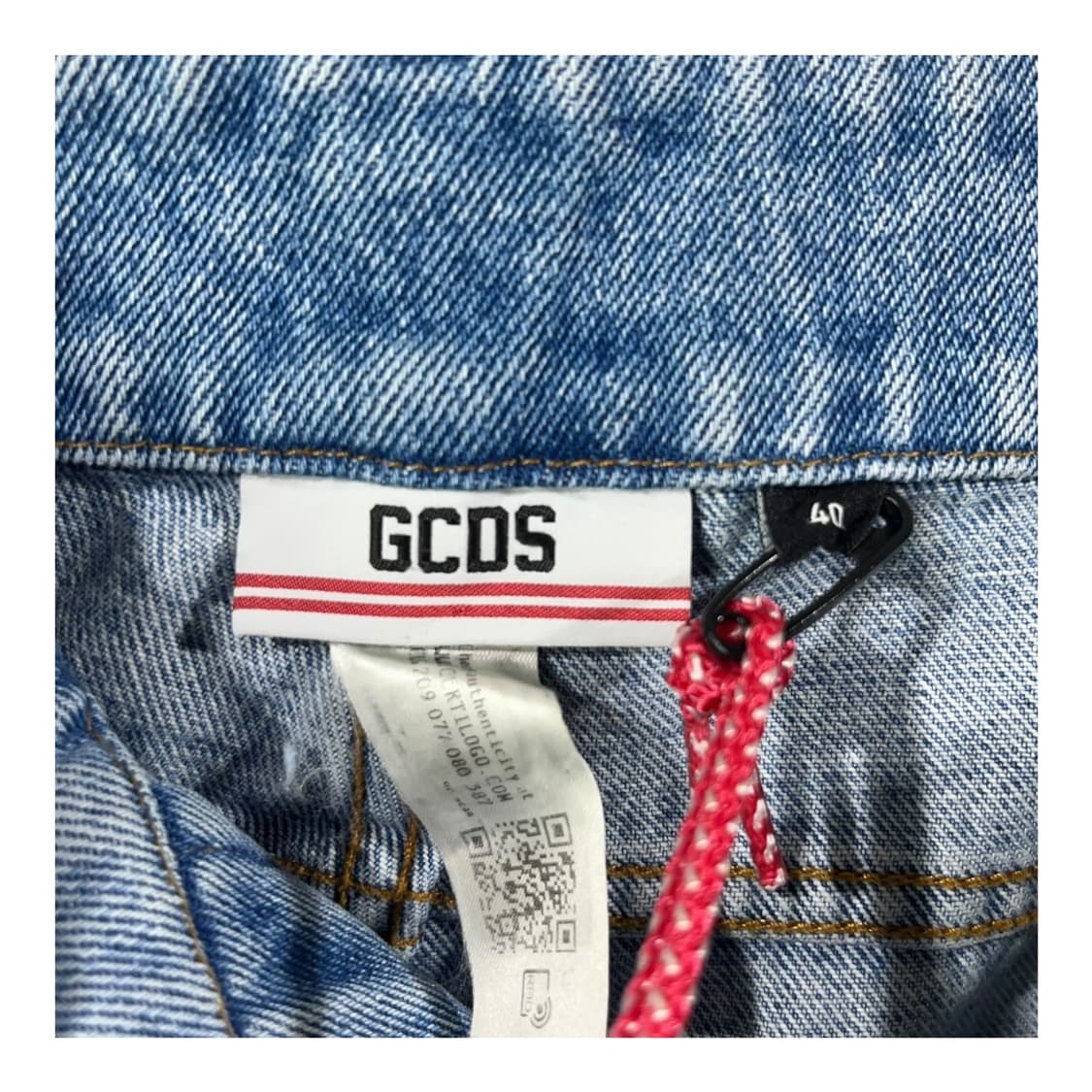 [GCDS] 지씨디에스 오리엔탈 프린팅 디스트로이드 데님팬츠(새상품) 상품이미지8