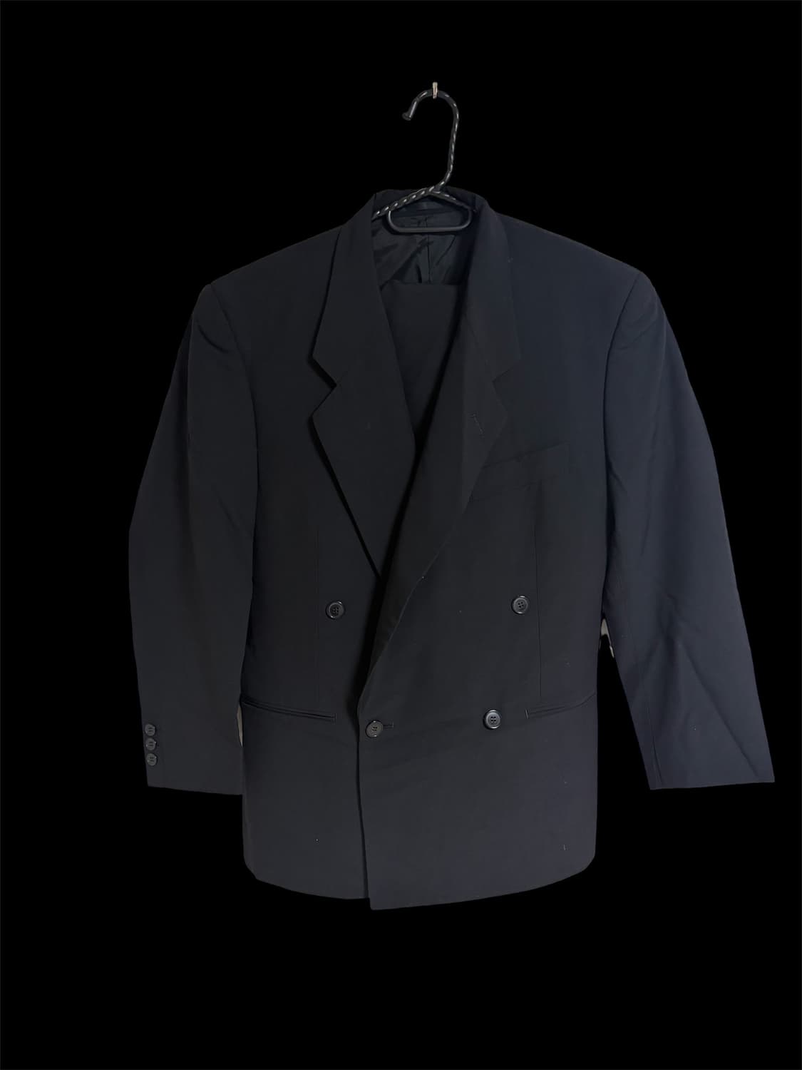 SOPRANI UOMO 클래식 블랙 더블 수트 셋업 이탈리아 감성의 클 상품이미지2