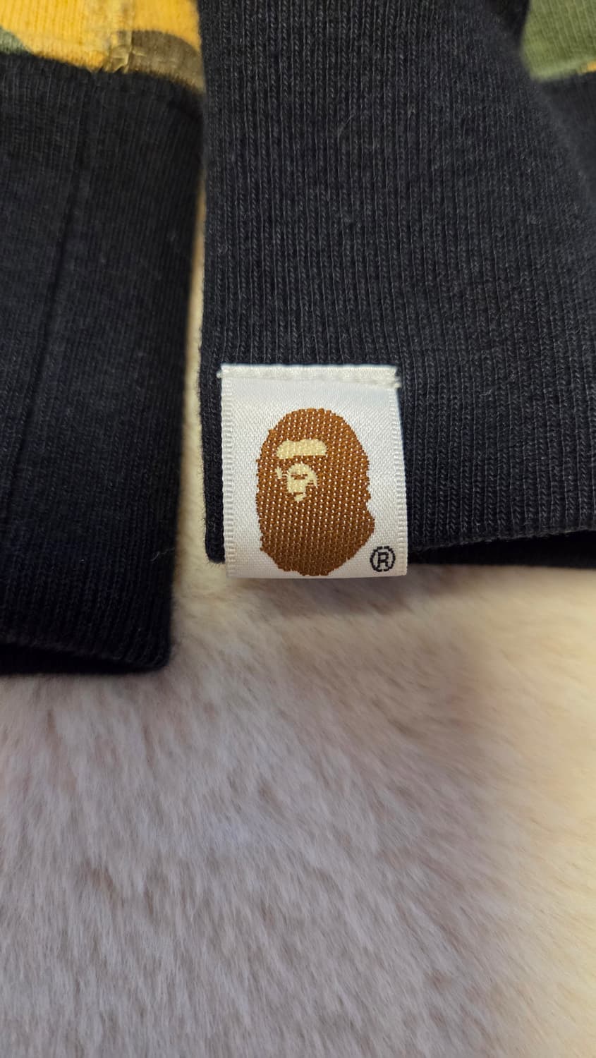 베이프 반반카모 샤크후드 2XL 상품이미지6