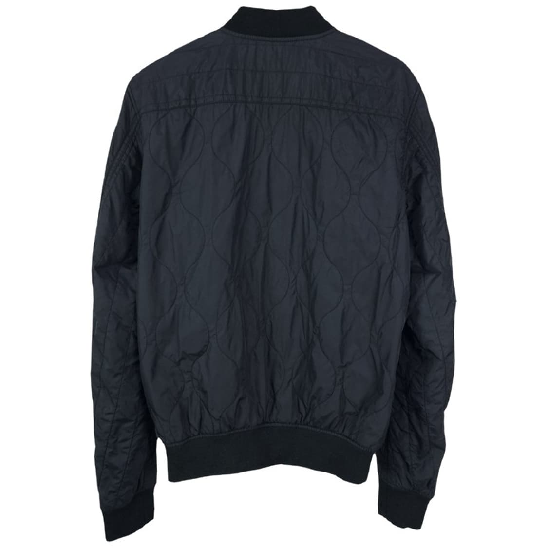 [디젤] 슬림핏 퀄팅 봄버 자켓 블랙 P01488 상품이미지3