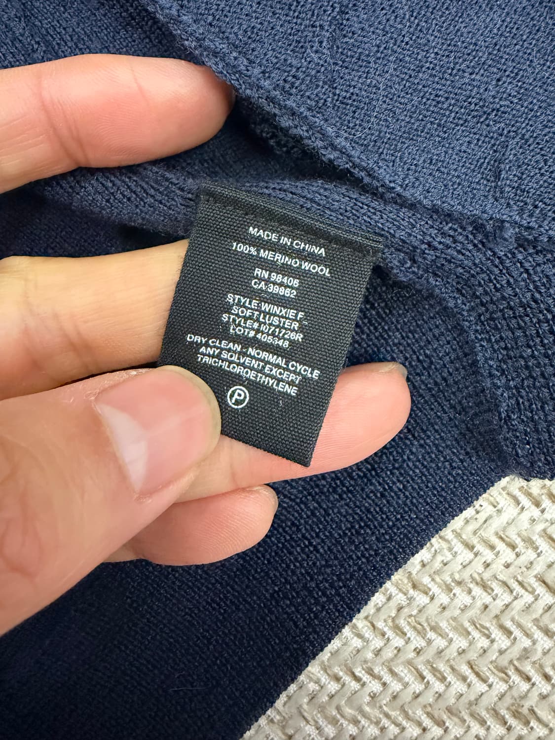 정품) Theory 띠어리 네이비 가디건 P  상품이미지7