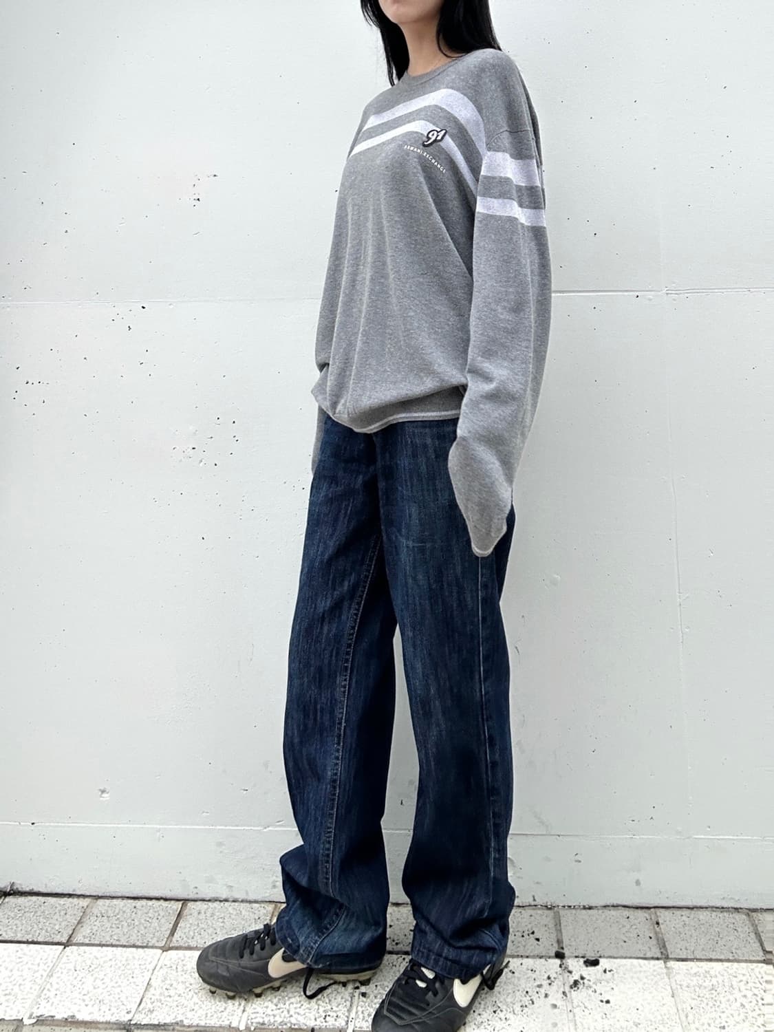 ARMANI EXCHANGE 91 logo lined knit  상품이미지5