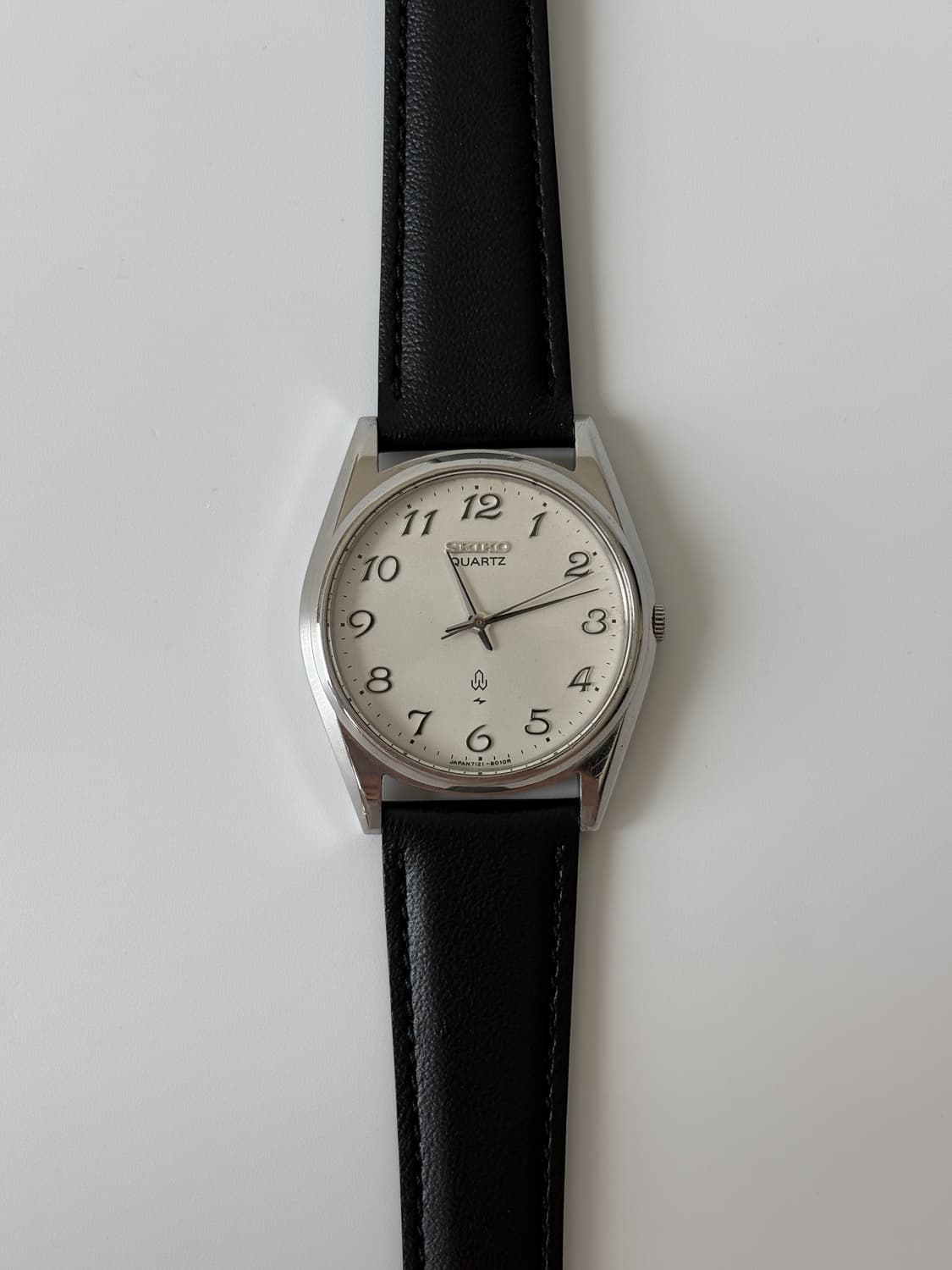 세이코 1980년대 아라빅 인덱스 쿼츠 남성 상품이미지1