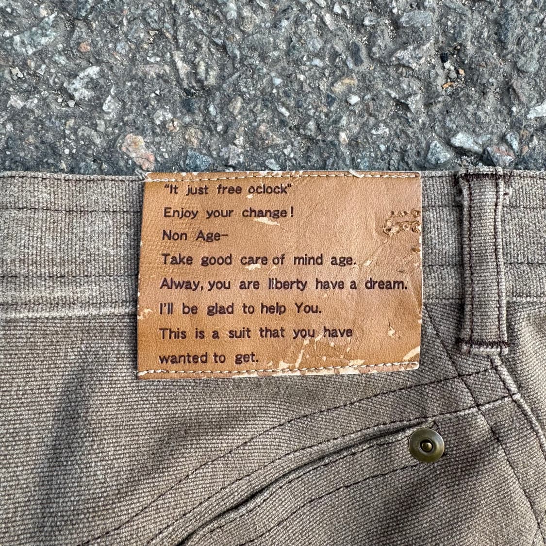 Cledevers JPN 언벨런스 집업 부츠컷 팬츠 상품이미지8