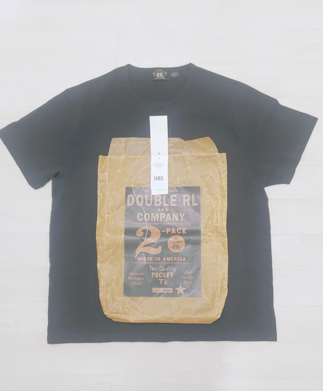 RRL 가먼트 다이 포켓 티셔츠 투팩 상품이미지7