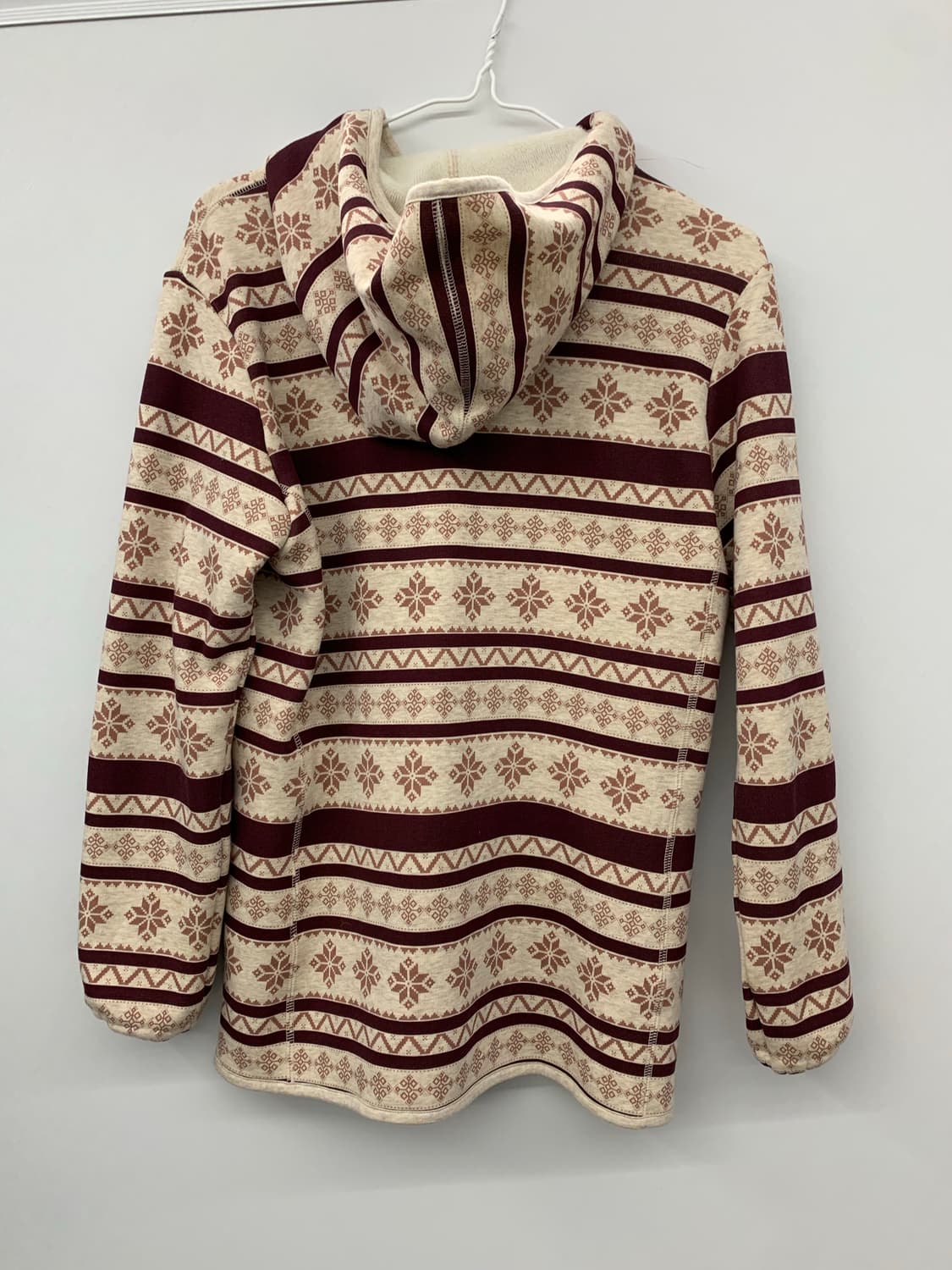 노르딕 기모안감 후드집업 상품이미지6