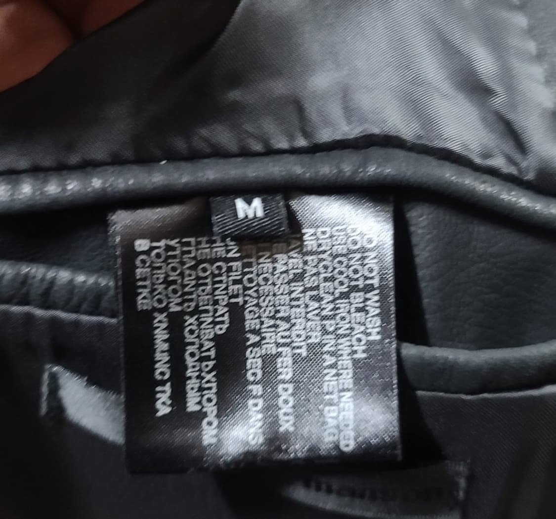 커스텀 가죽 라이더자켓  90사이즈 상품이미지8