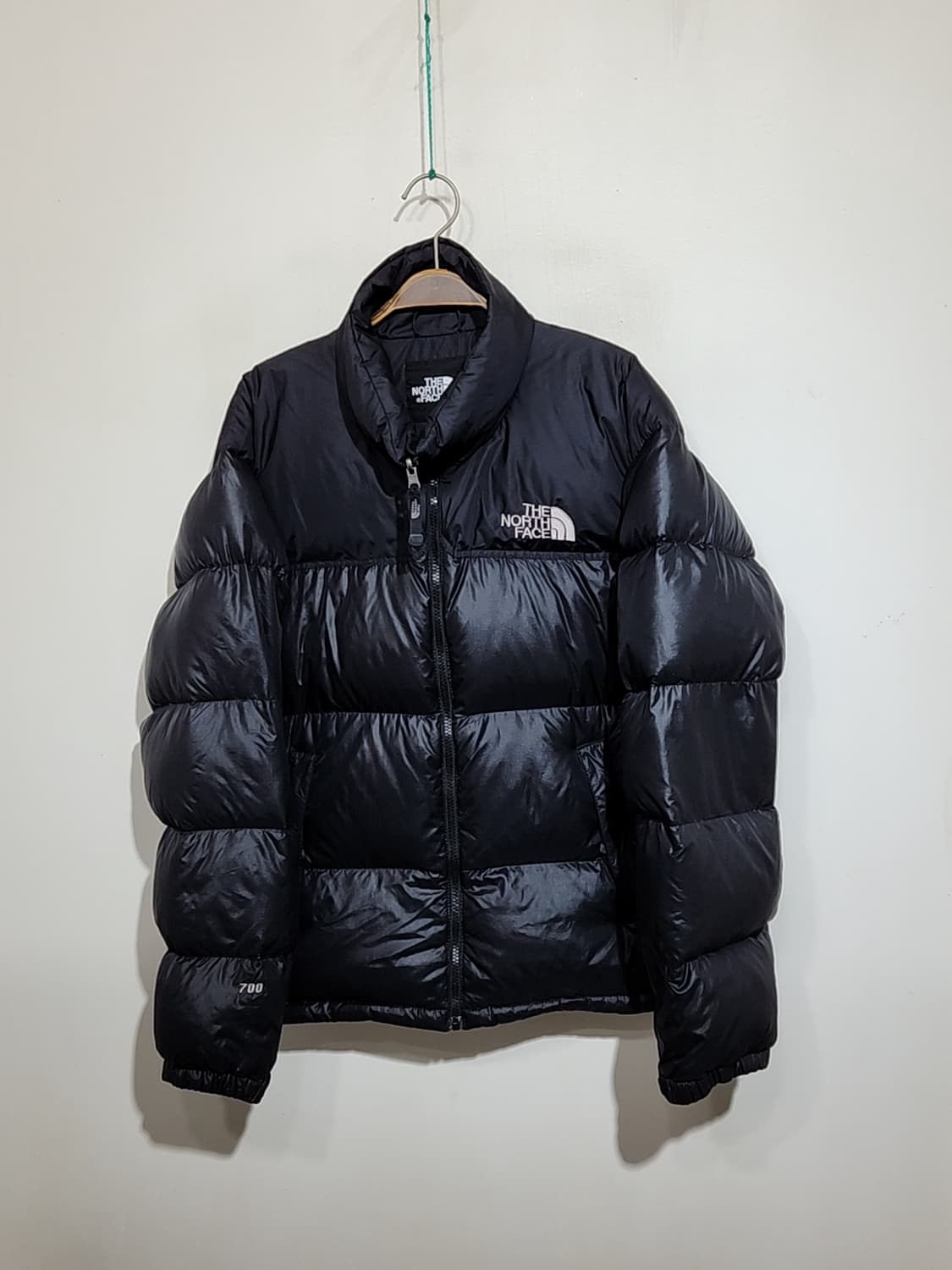 (100) 노스페이스 눕시패딩 점퍼 블랙 구스다운 700 거위털 자켓  상품이미지1
